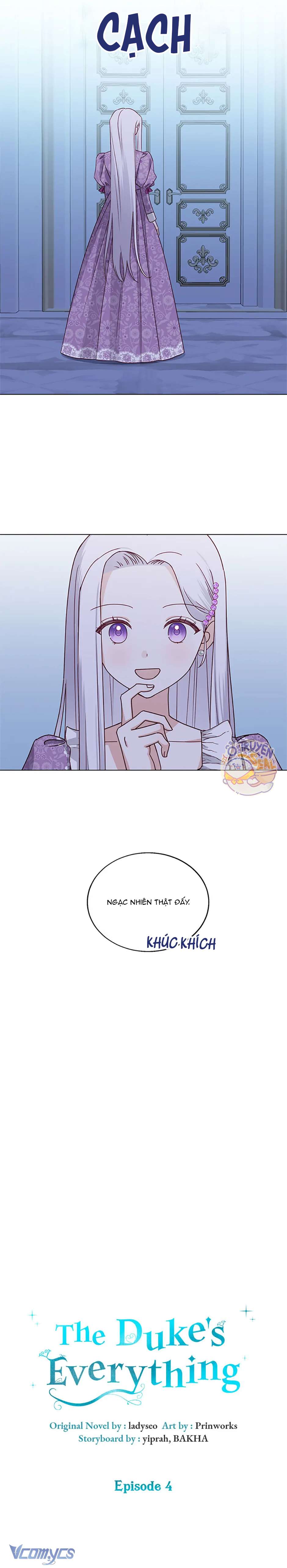 Cẩm Nang Về Ngài Công Tước Chapter 4 - Trang 3