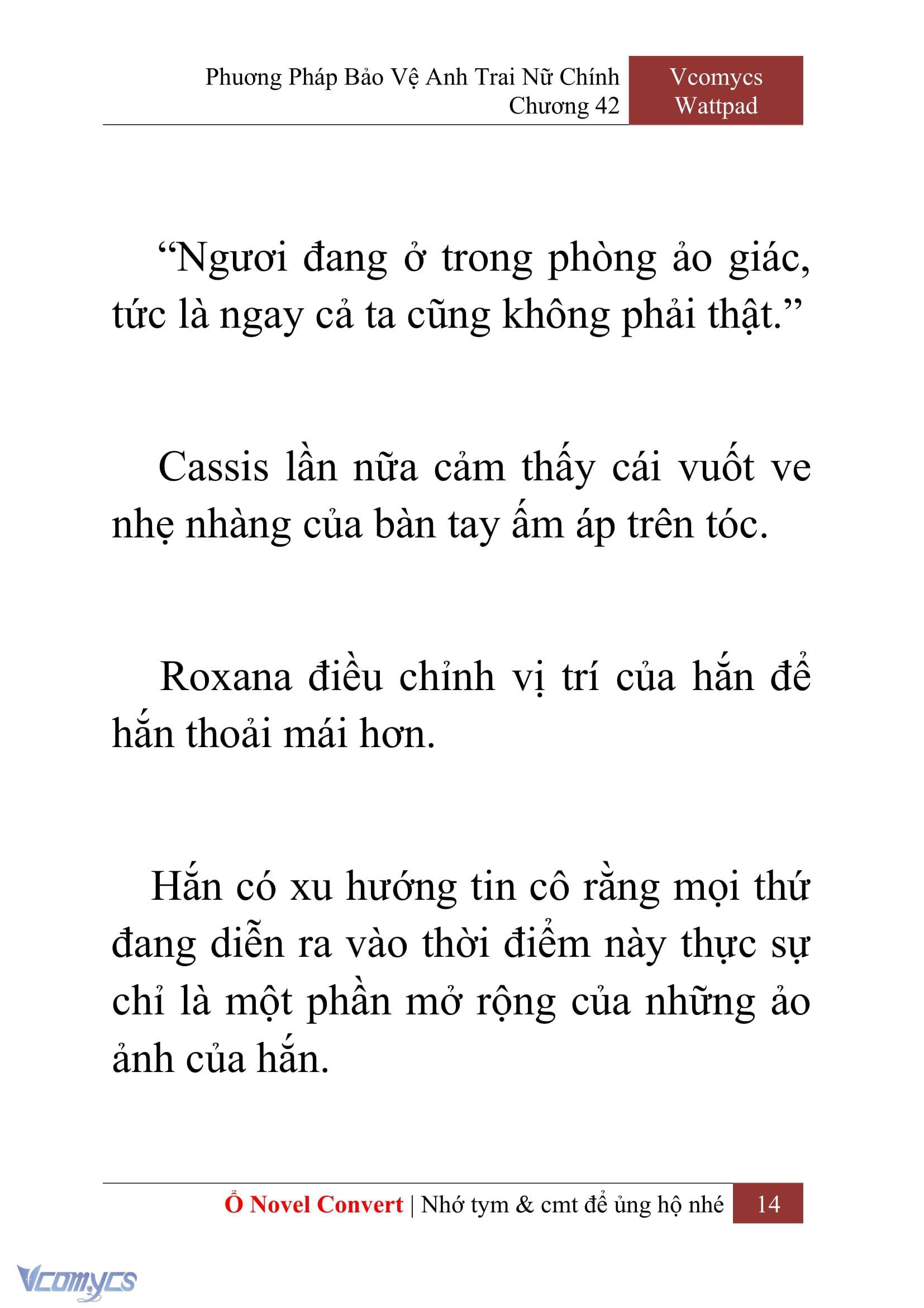 [Novel] Phương Pháp Bảo Vệ Anh Trai Nữ Chính Chap 42 - Trang 2