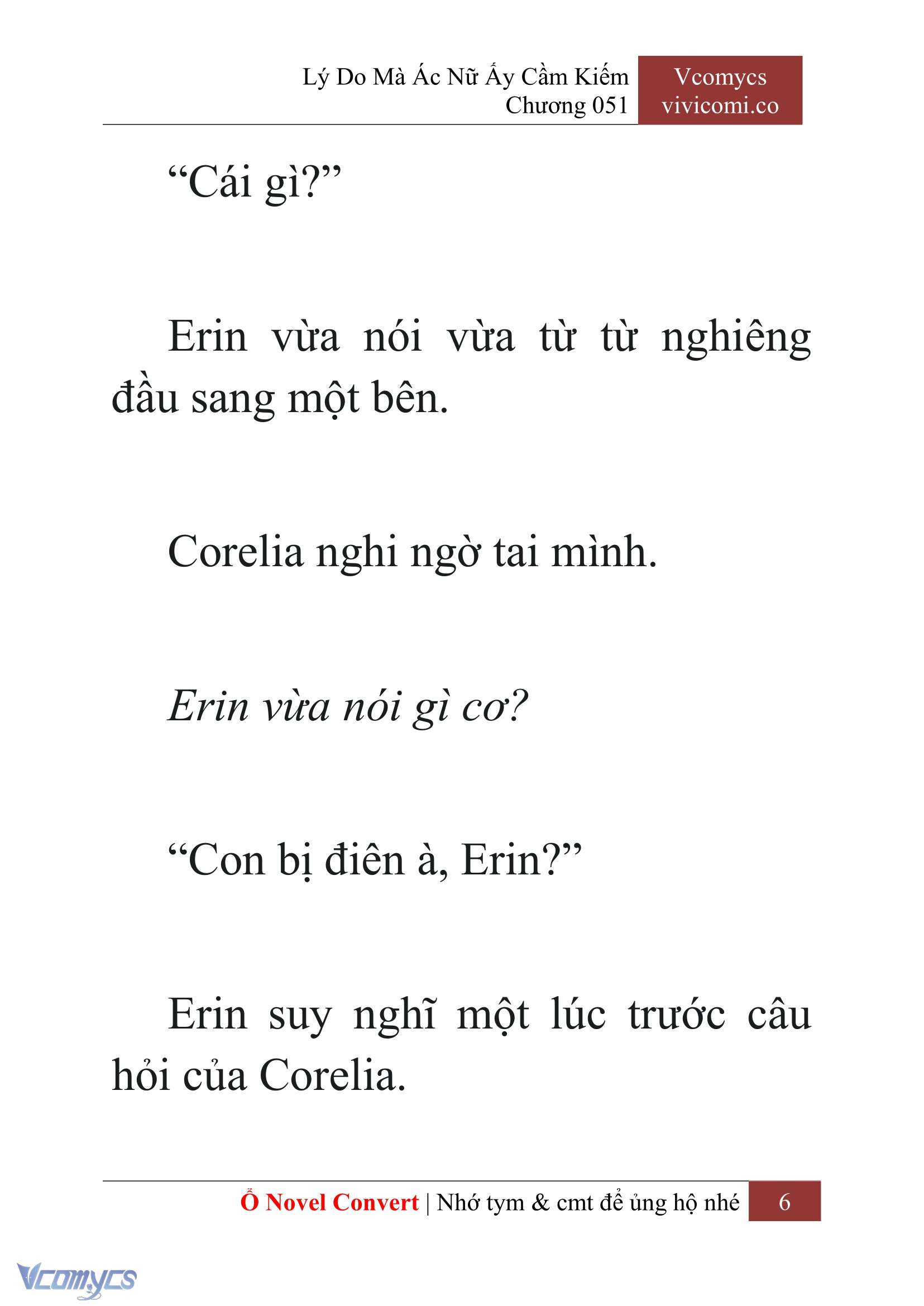 [Novel] Lý Do Mà Ác Nữ Ấy Cầm Kiếm Chap 51 - Trang 2