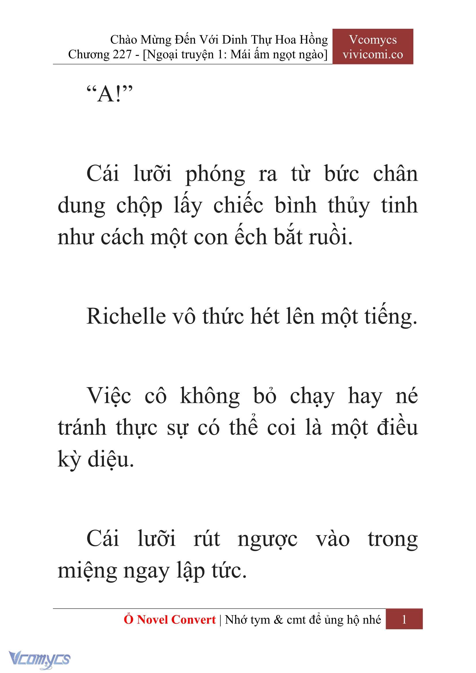 [Novel] Chào Mừng Đến Với Dinh Thự Hoa Hồng Chap 227 - Trang 2