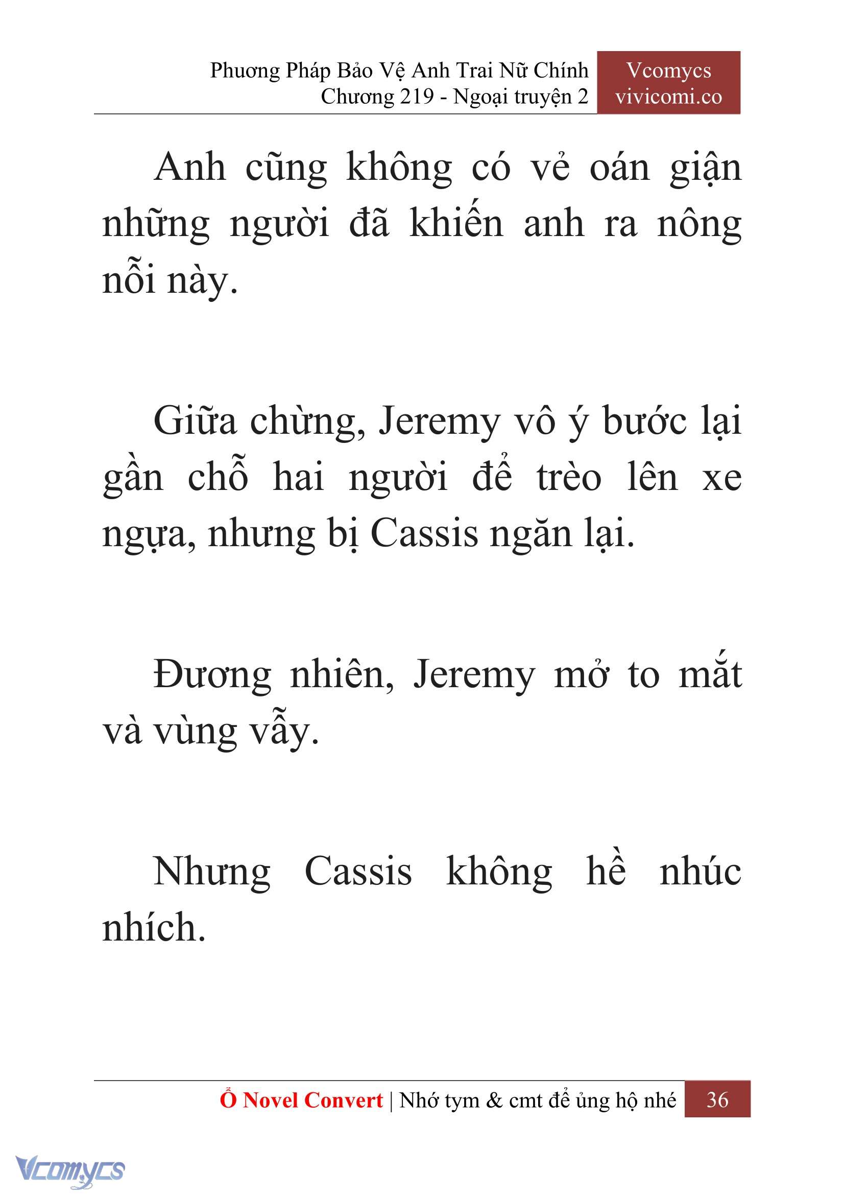 [Novel] Phương Pháp Bảo Vệ Anh Trai Nữ Chính Chap 219 - Trang 2