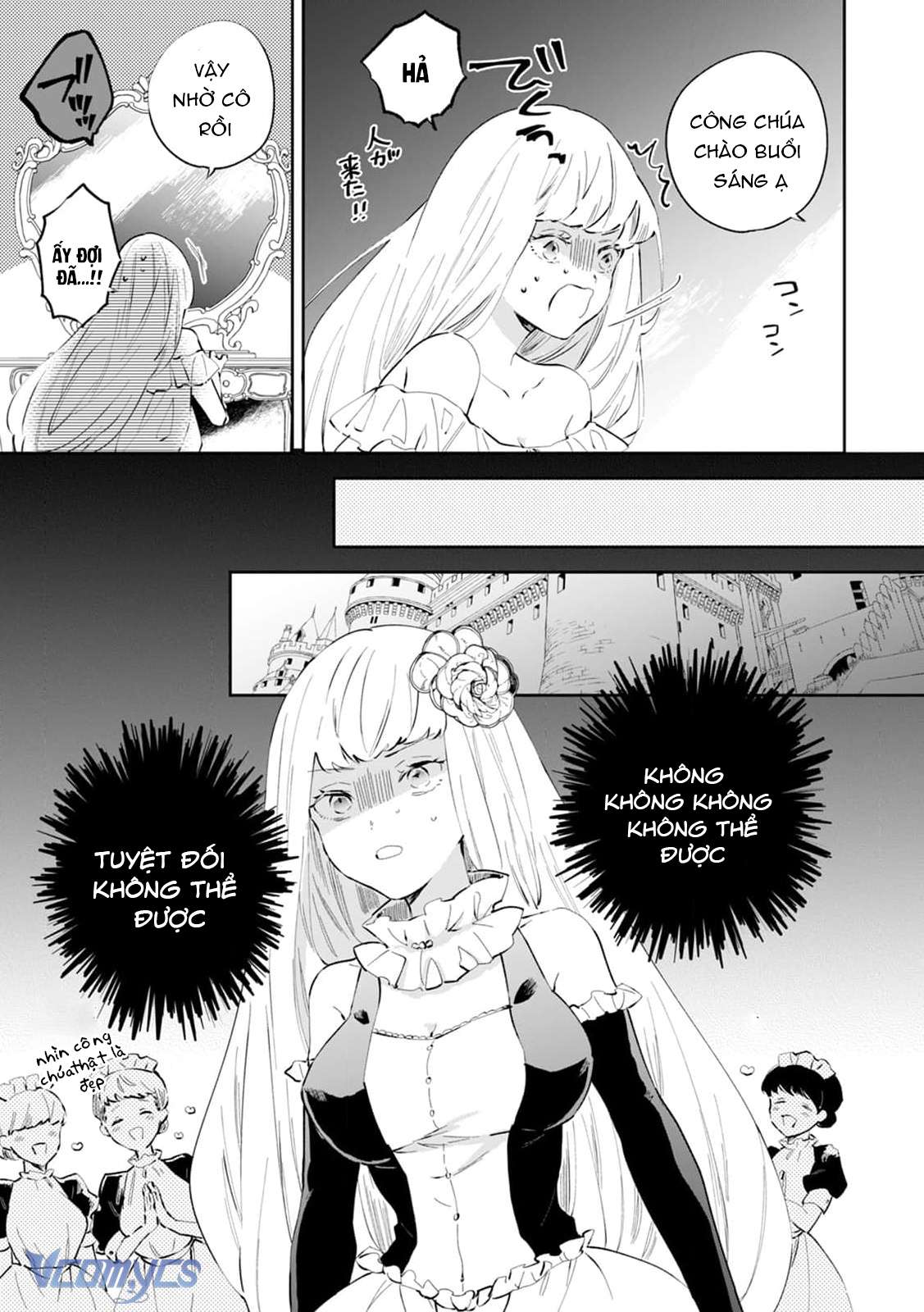 [18+] Tôi Và Công Chúa Chuyển Sinh Cho Nhau Rồi... Chap 1 - Trang 2