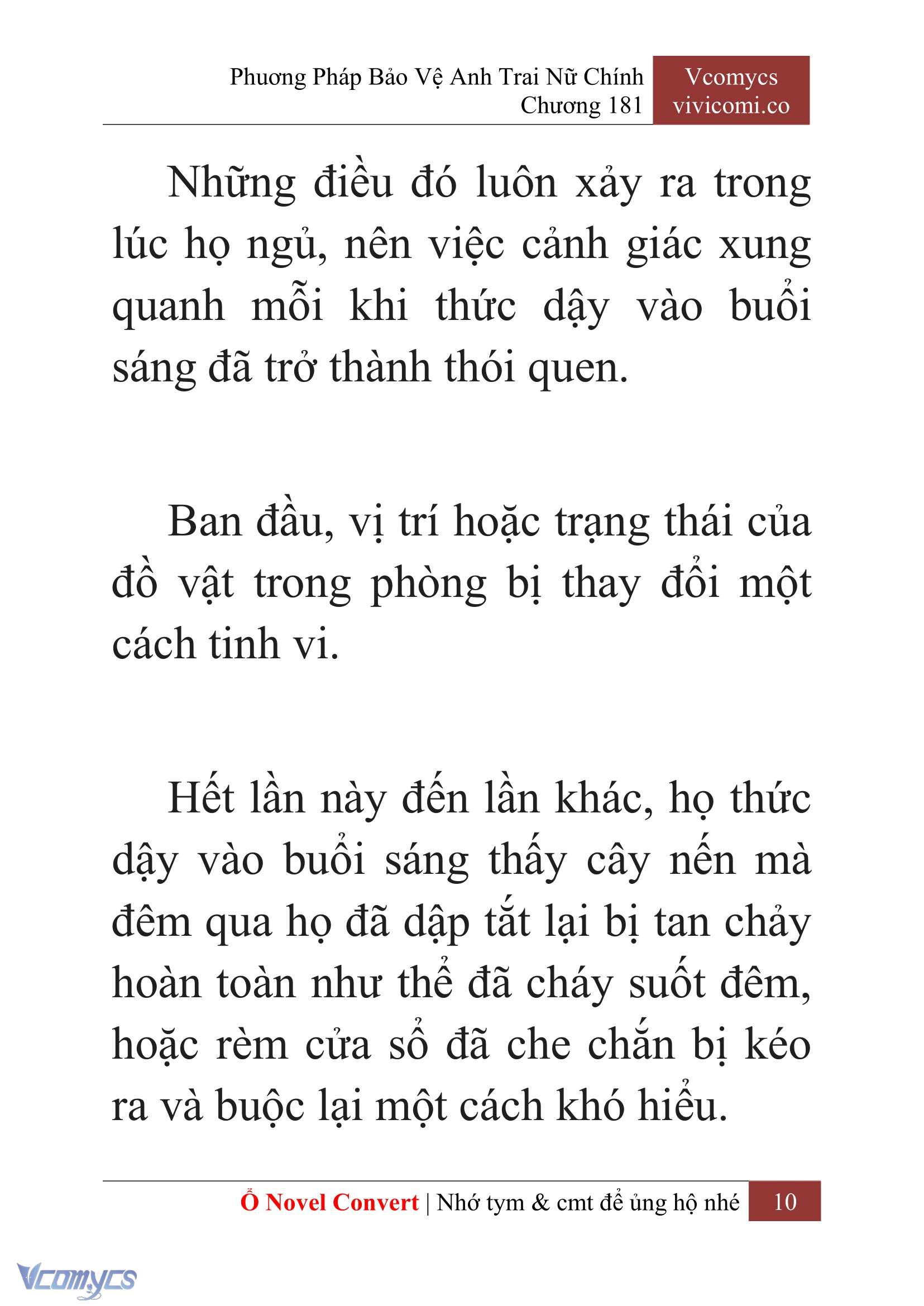 [Novel] Phương Pháp Bảo Vệ Anh Trai Nữ Chính Chap 181 - Trang 2
