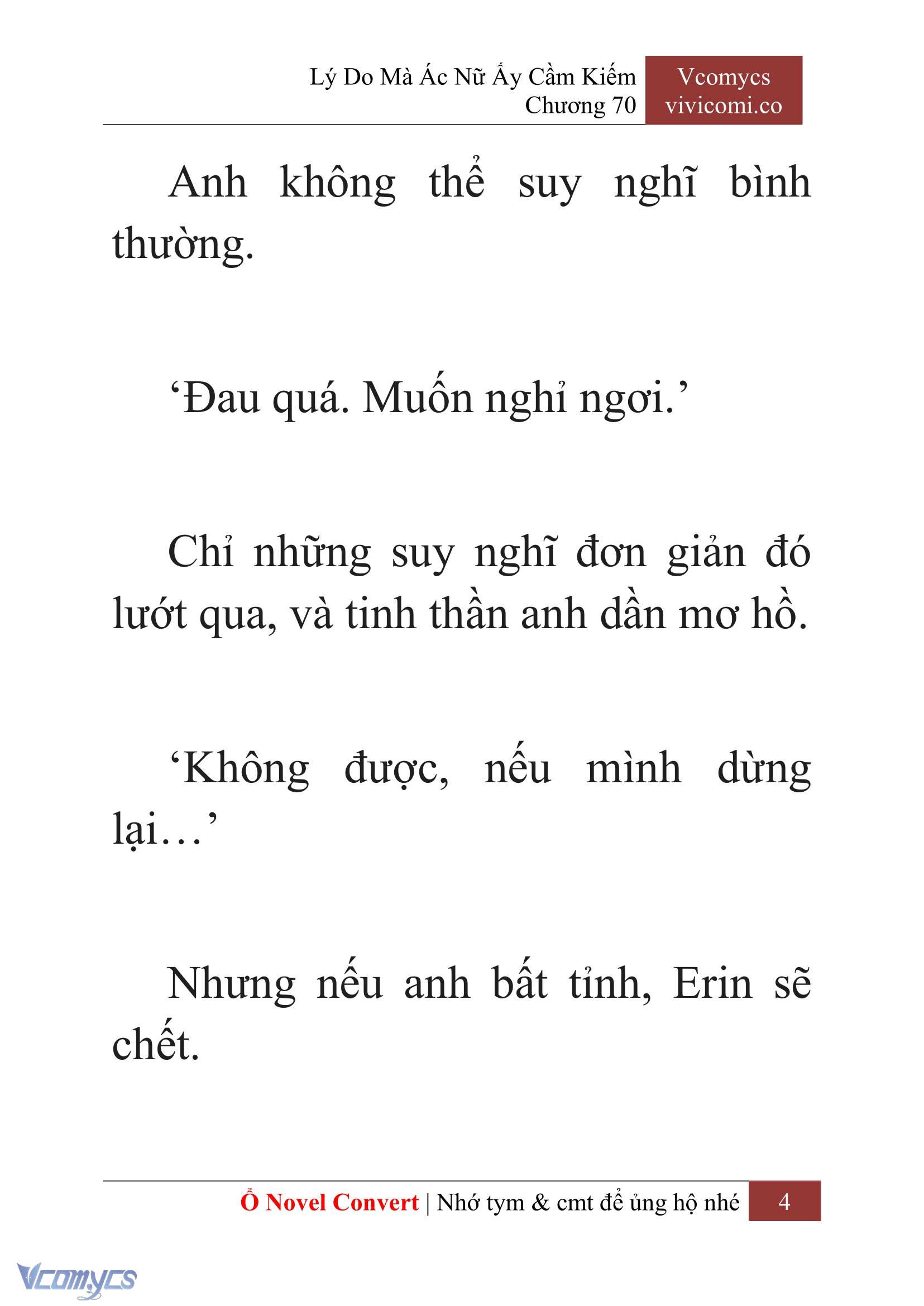 [Novel] Lý Do Mà Ác Nữ Ấy Cầm Kiếm Chap 70 - Trang 2