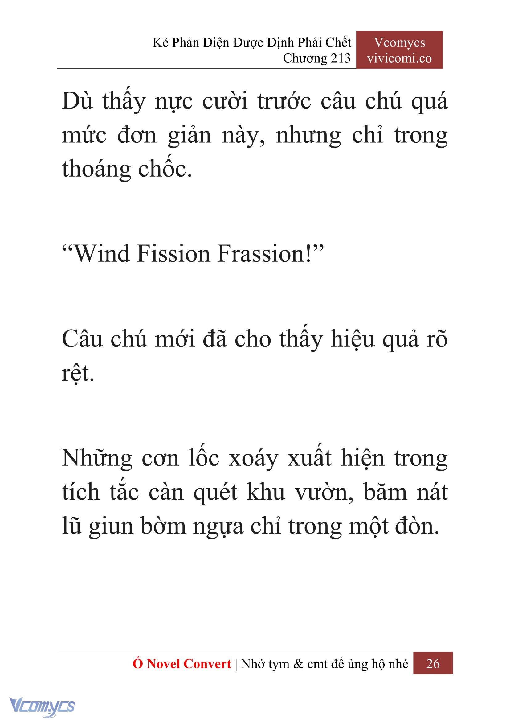 [Novel] Kẻ Phản Diện Được Định Phải Chết Chap 213 - Trang 2