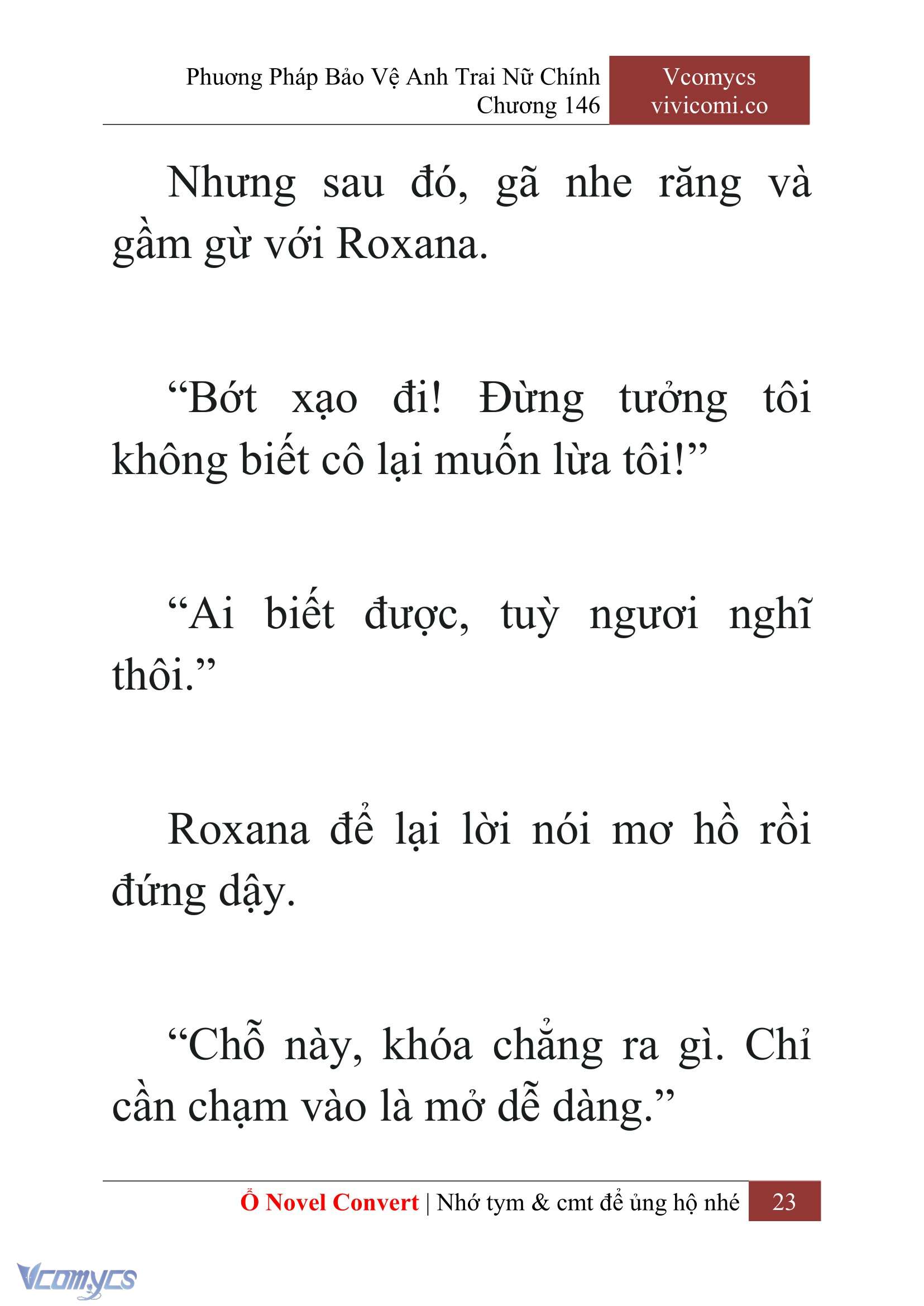 [Novel] Phương Pháp Bảo Vệ Anh Trai Nữ Chính Chap 146 - Trang 2