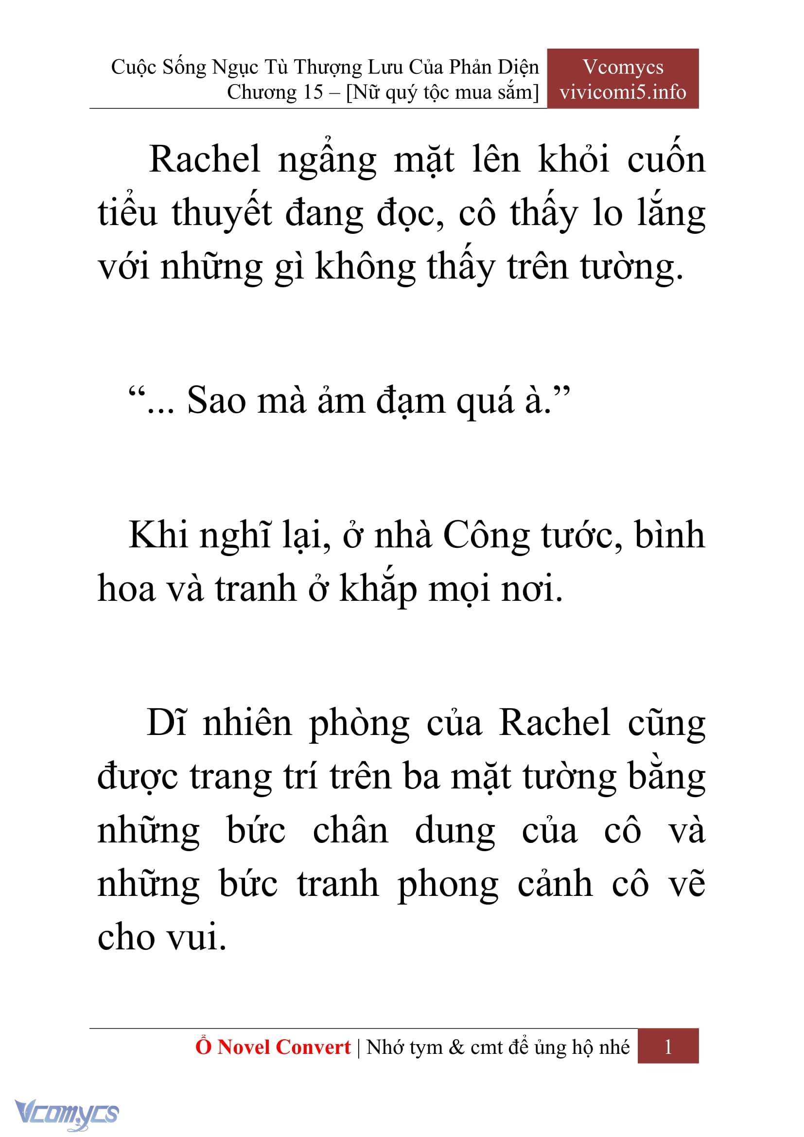 [Novel] Cuộc Sống Ngục Tù Thượng Lưu Của Nhân Vật Phản Diện Chap 15 - Trang 2
