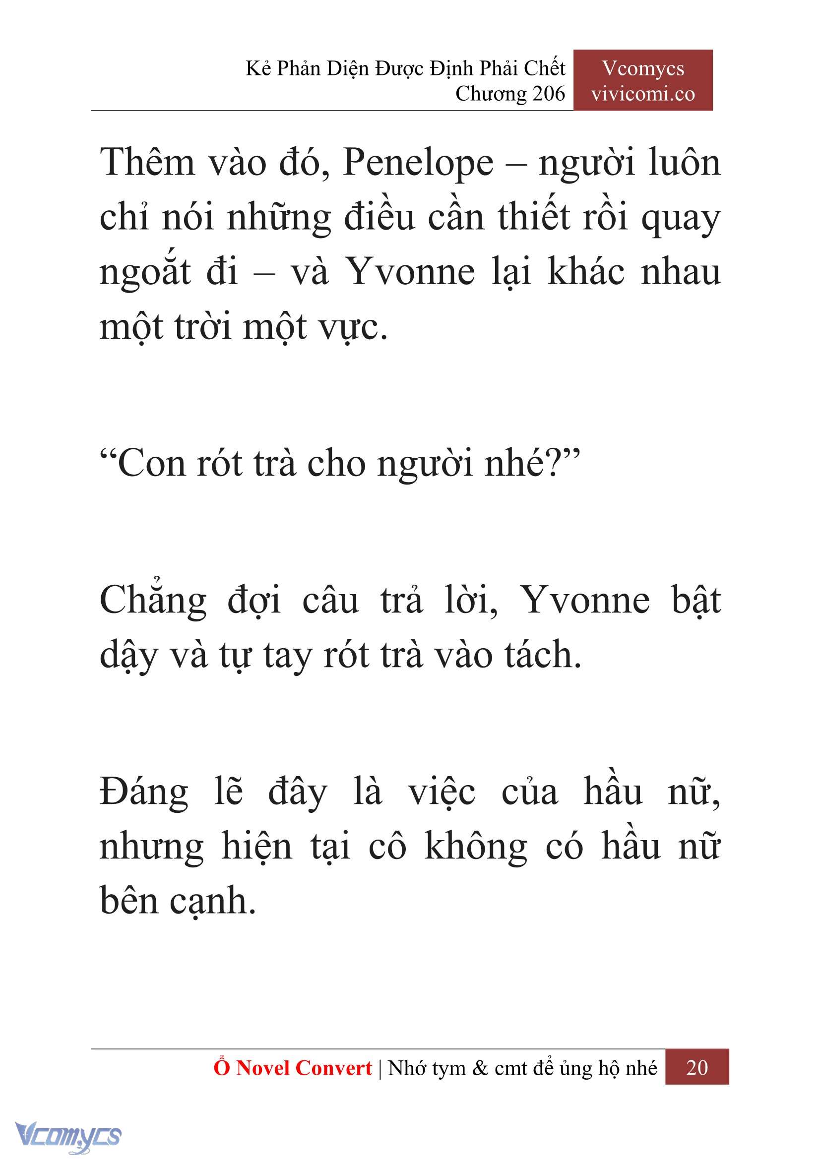 [Novel] Kẻ Phản Diện Được Định Phải Chết Chap 206 - Trang 2