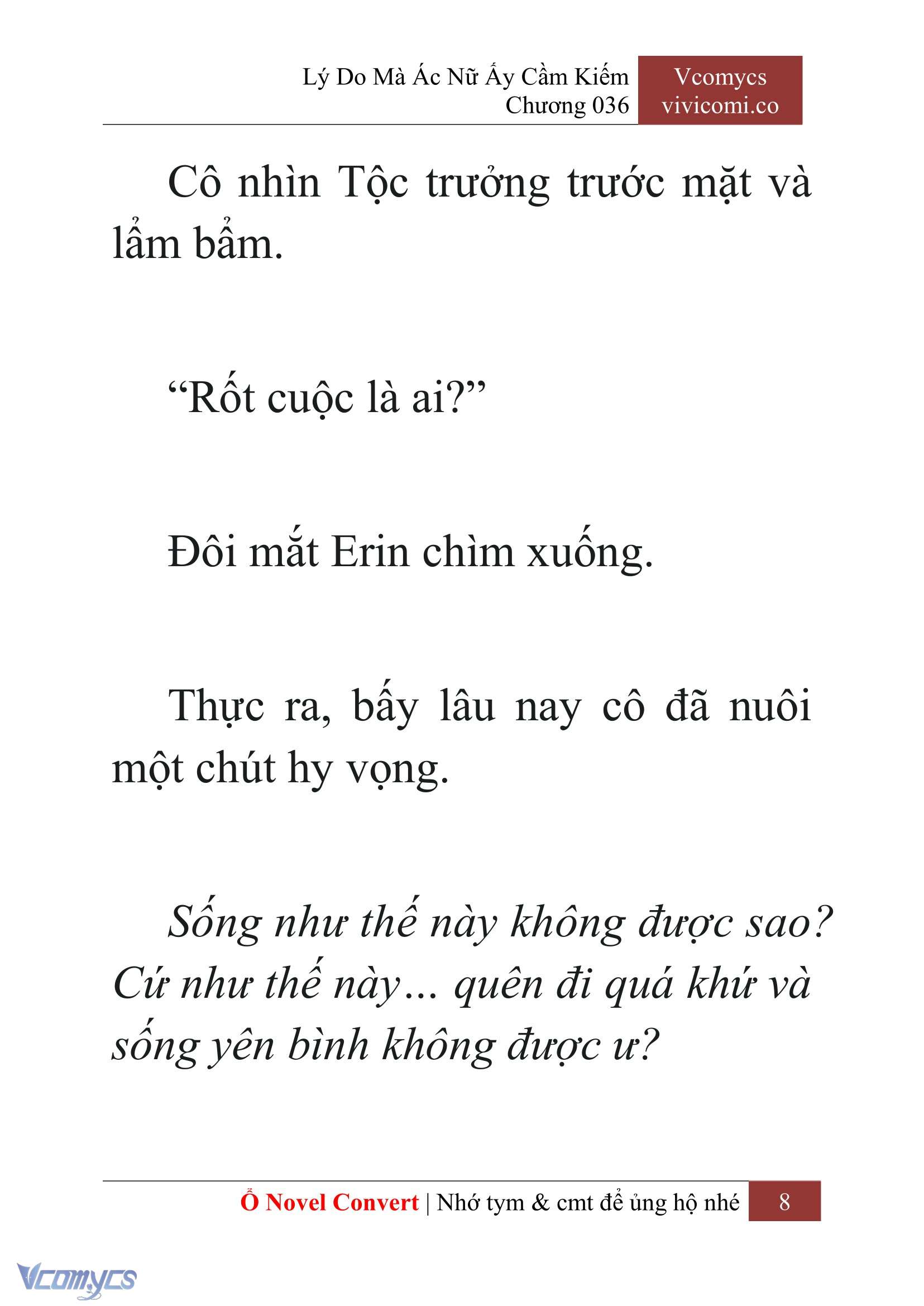 [Novel] Lý Do Mà Ác Nữ Ấy Cầm Kiếm Chap 36 - Trang 2