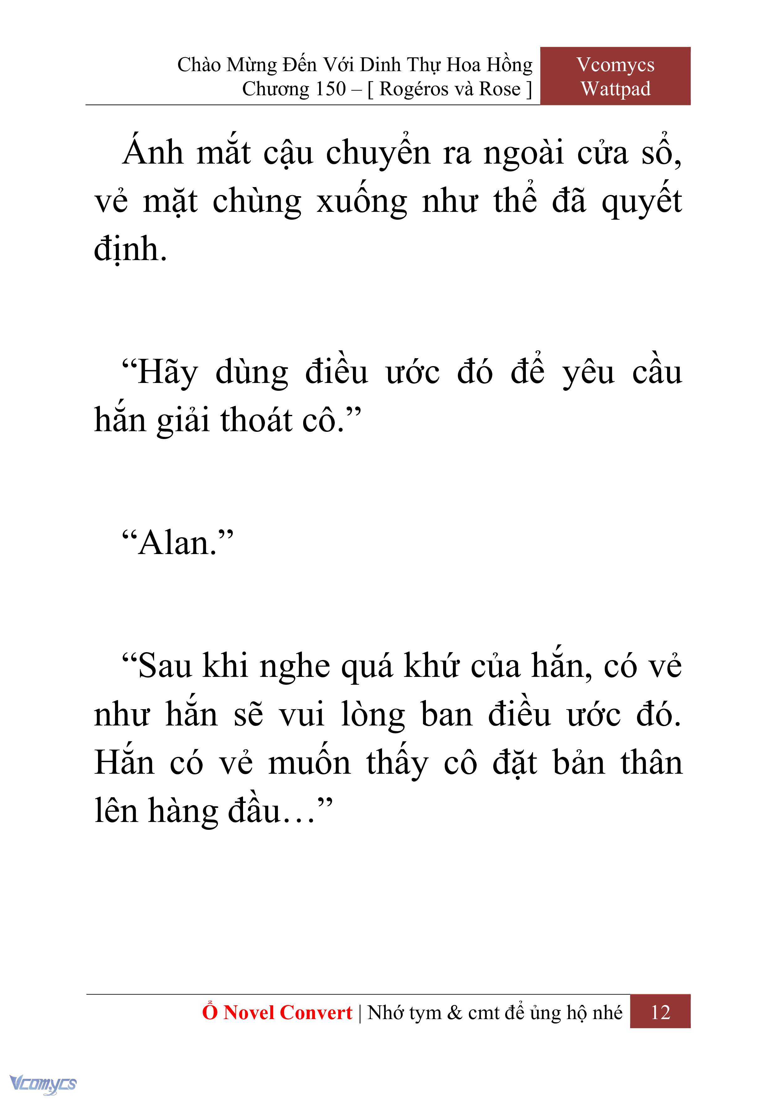 [Novel] Chào Mừng Đến Với Dinh Thự Hoa Hồng Chap 150 - Trang 2
