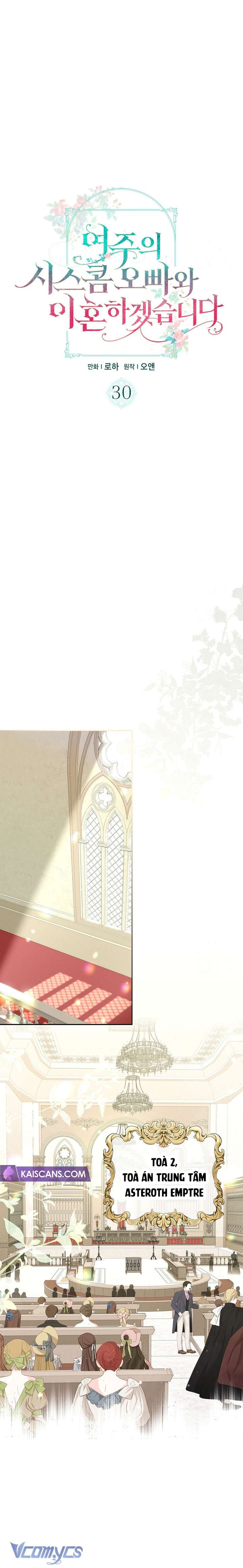 Tôi sẽ ly hôn với anh trai nữ chính Chap 30 - Trang 2