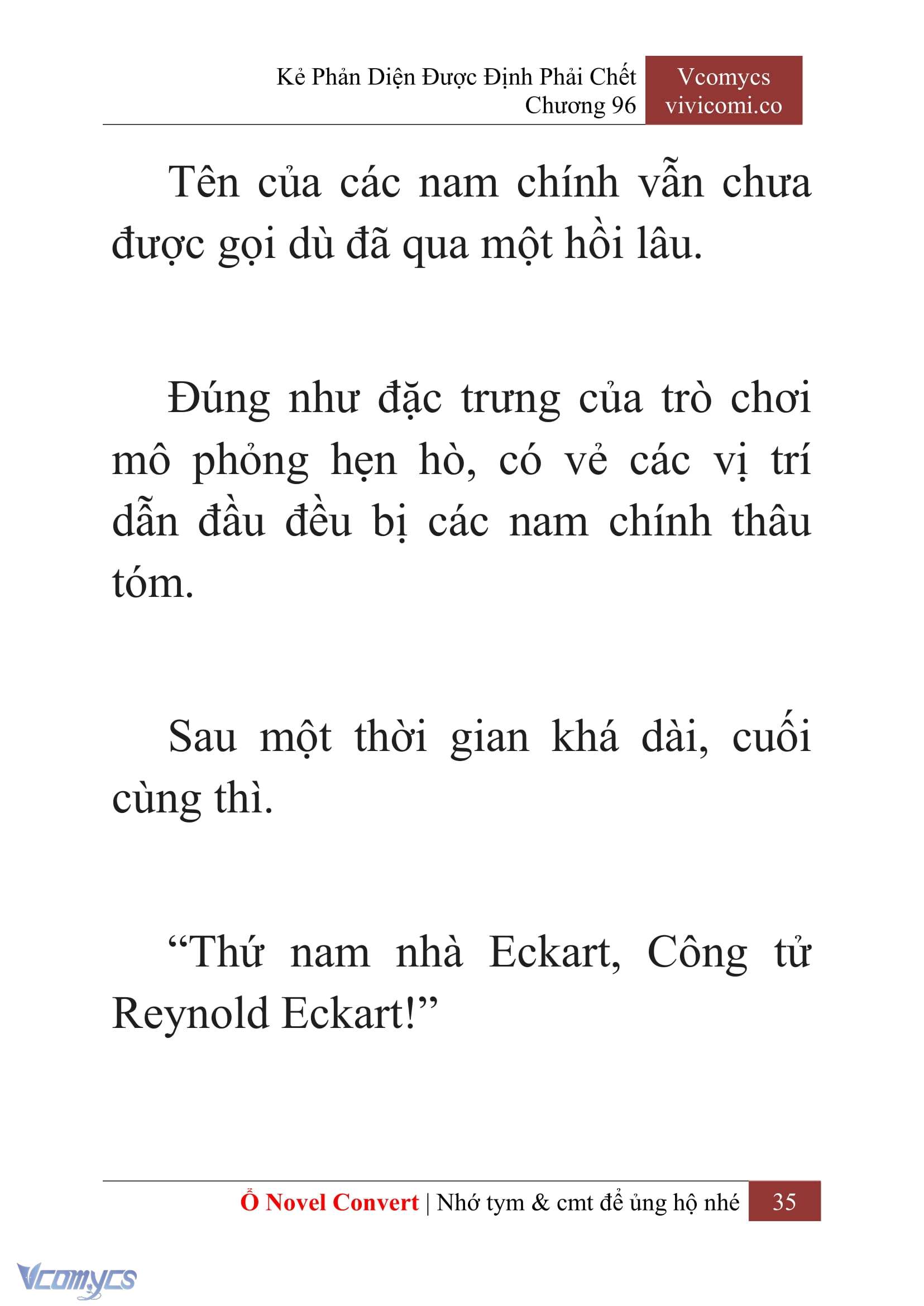 [Novel] Kẻ Phản Diện Được Định Phải Chết Chap 96 - Trang 2