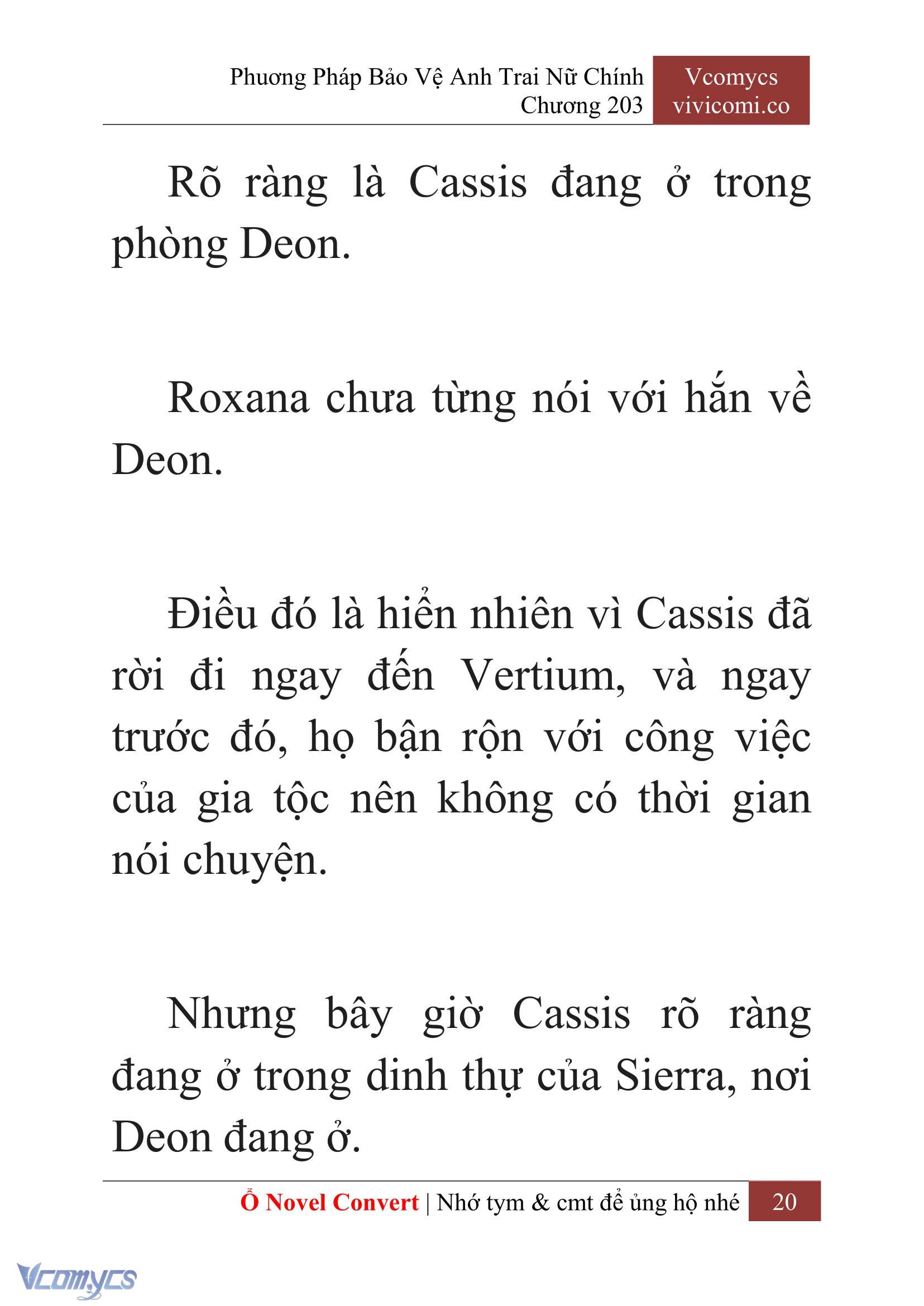 [Novel] Phương Pháp Bảo Vệ Anh Trai Nữ Chính Chap 203 - Trang 2