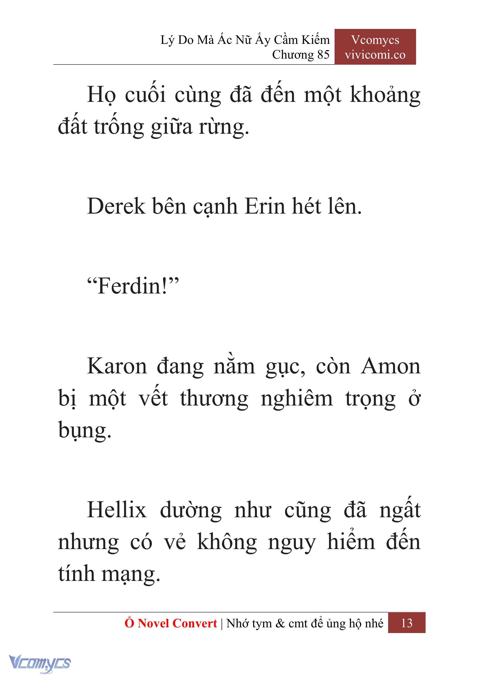 [Novel] Lý Do Mà Ác Nữ Ấy Cầm Kiếm Chap 85 - Trang 2