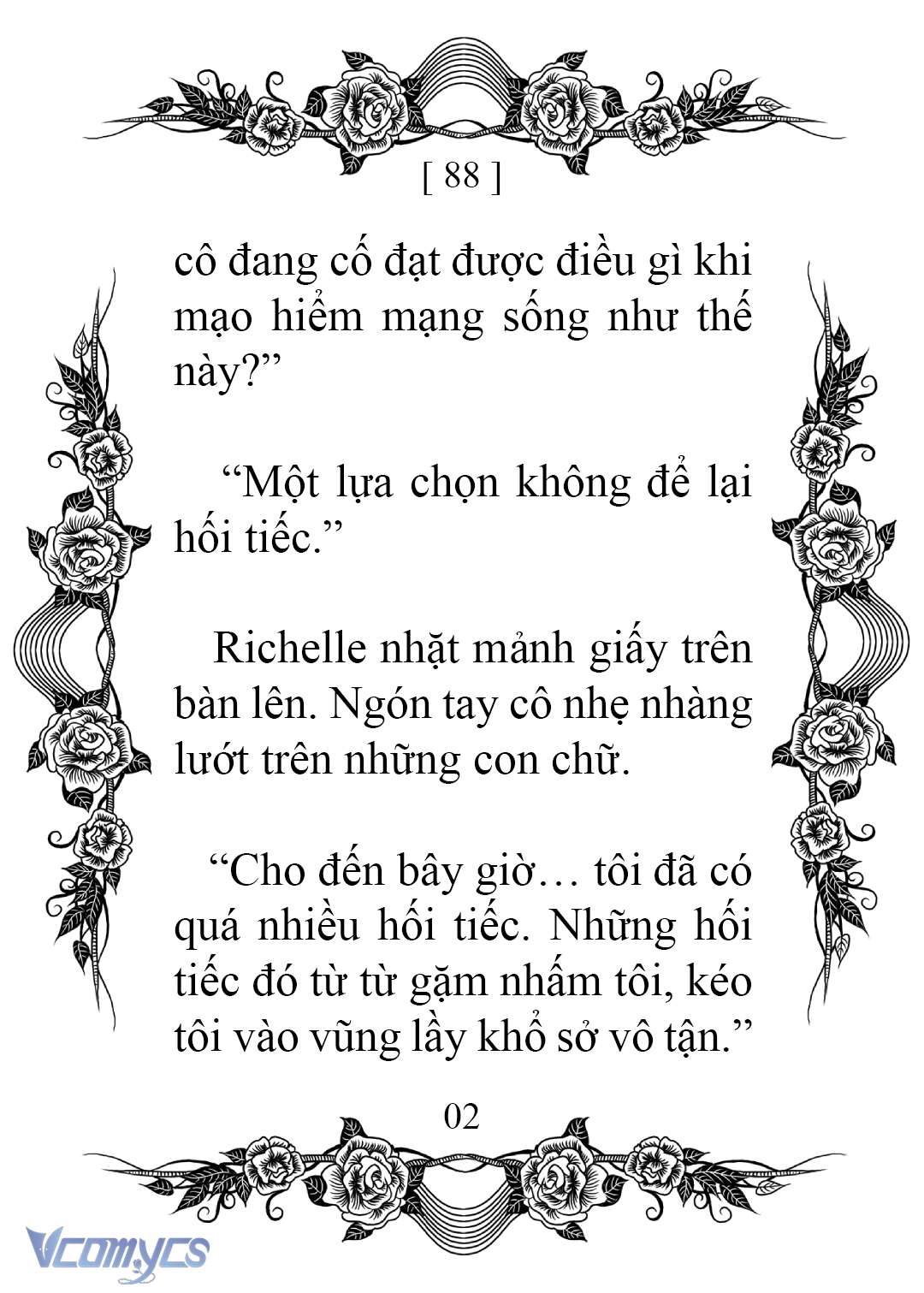 [Novel] Chào Mừng Đến Với Dinh Thự Hoa Hồng Chap 88 - Trang 2