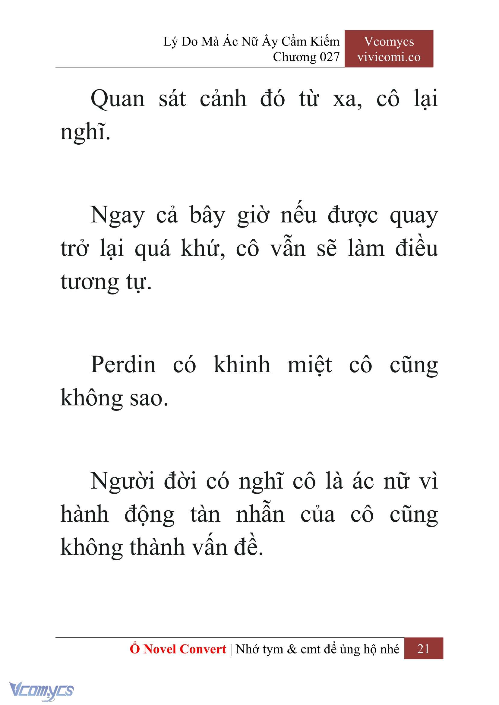 [Novel] Lý Do Mà Ác Nữ Ấy Cầm Kiếm Chap 27 - Trang 2