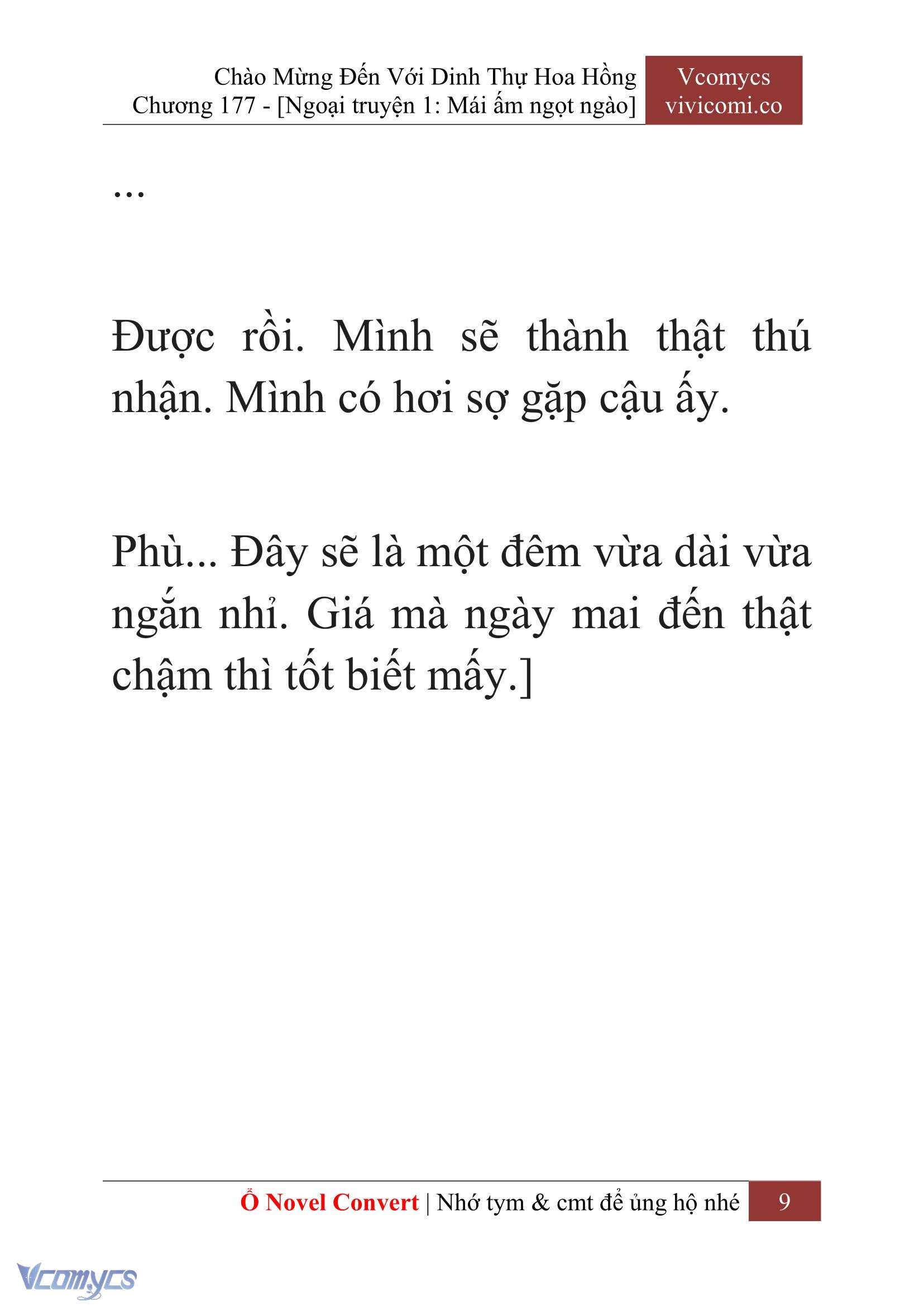 [Novel] Chào Mừng Đến Với Dinh Thự Hoa Hồng Chap 177 - Trang 2