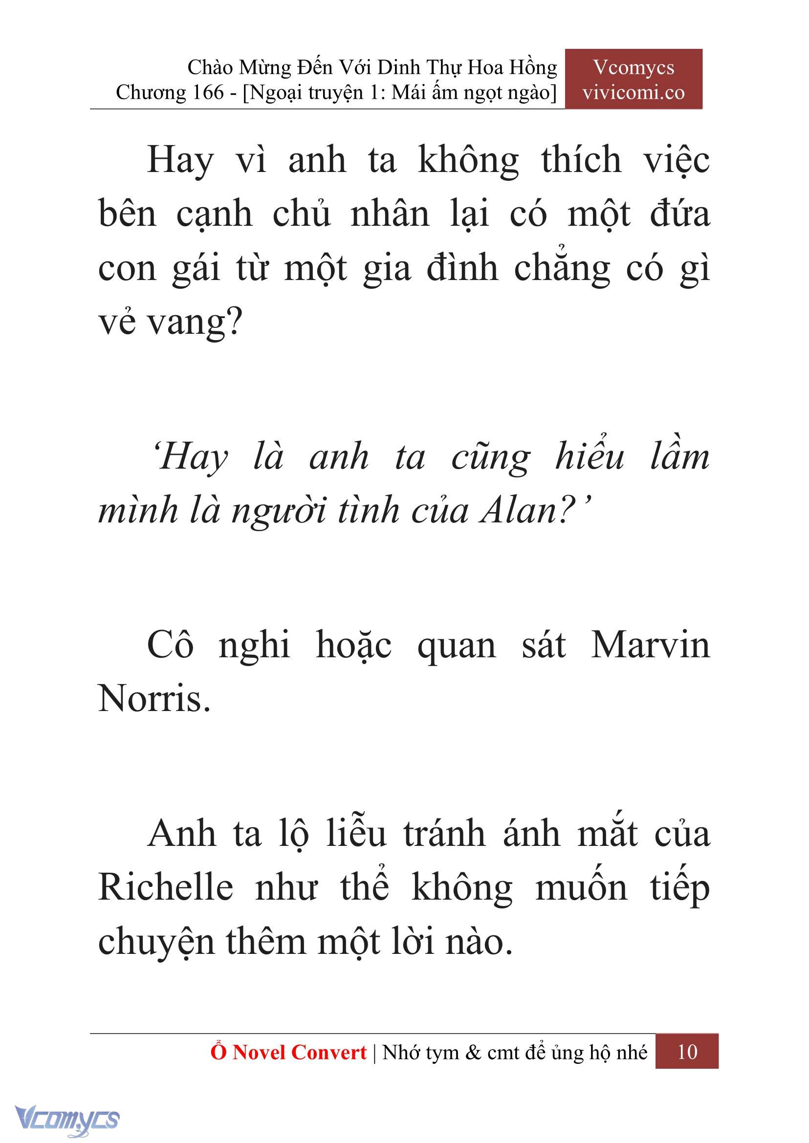 [Novel] Chào Mừng Đến Với Dinh Thự Hoa Hồng Chap 166 - Trang 2