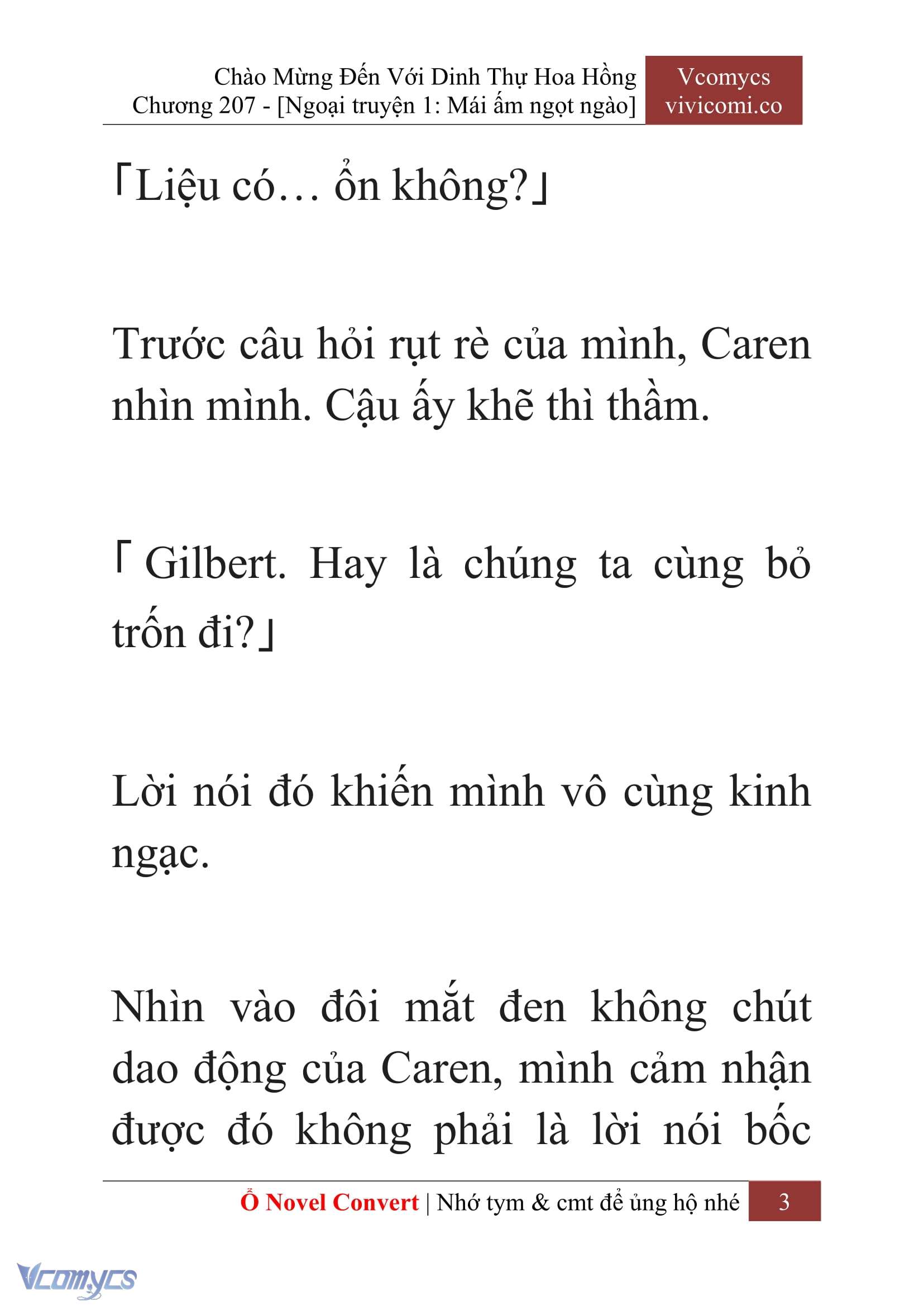 [Novel] Chào Mừng Đến Với Dinh Thự Hoa Hồng Chap 207 - Trang 2