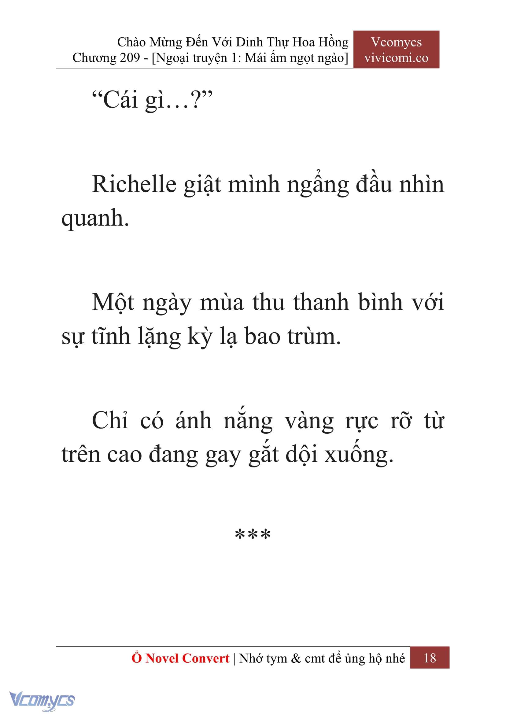 [Novel] Chào Mừng Đến Với Dinh Thự Hoa Hồng Chap 209 - Trang 2