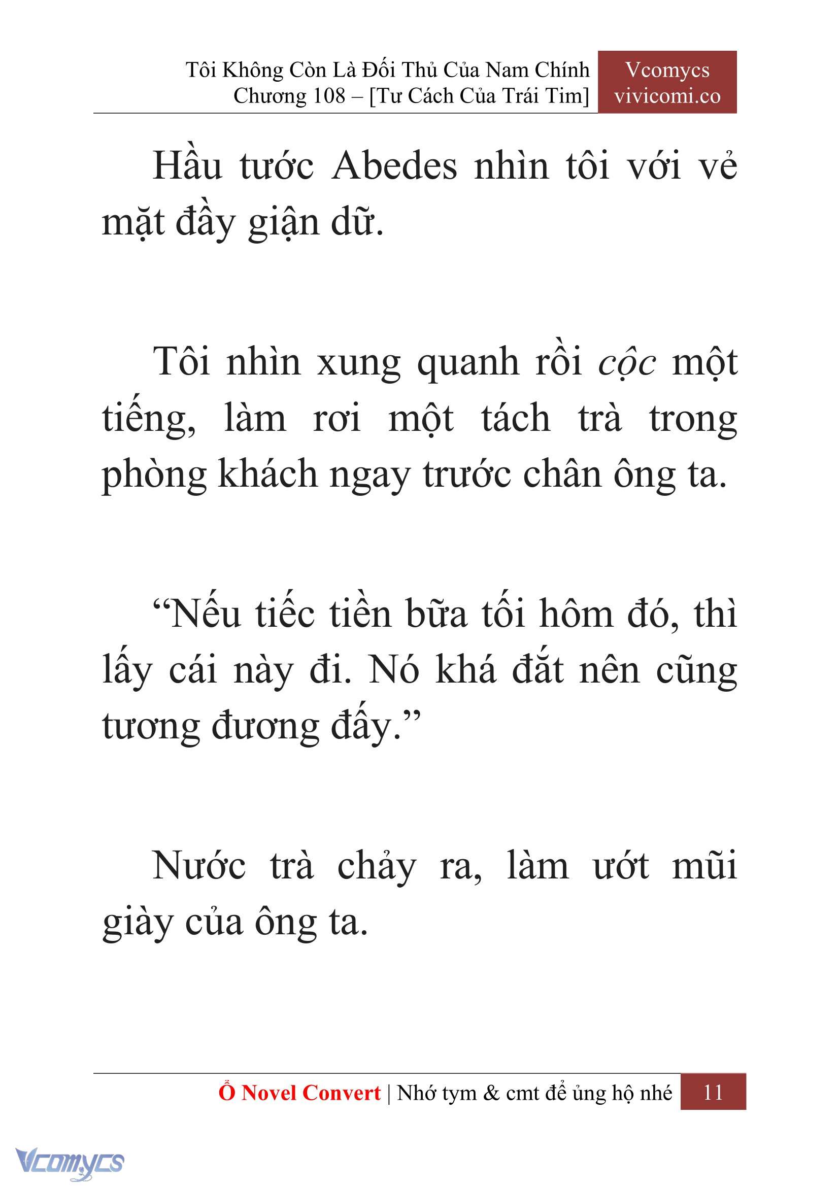 [Novel] Tôi Không Còn Là Đối Thủ Của Nam Chính Chap 108 - Trang 2