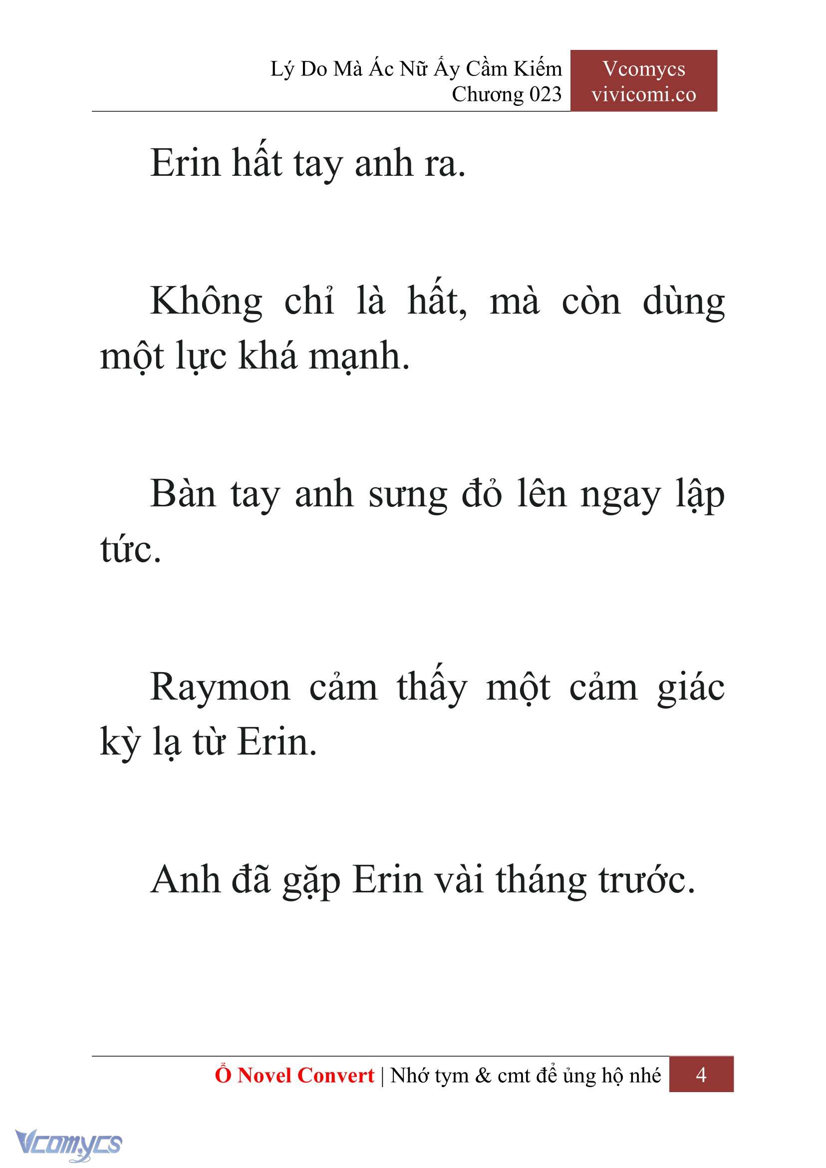 [Novel] Lý Do Mà Ác Nữ Ấy Cầm Kiếm Chap 23 - Trang 2