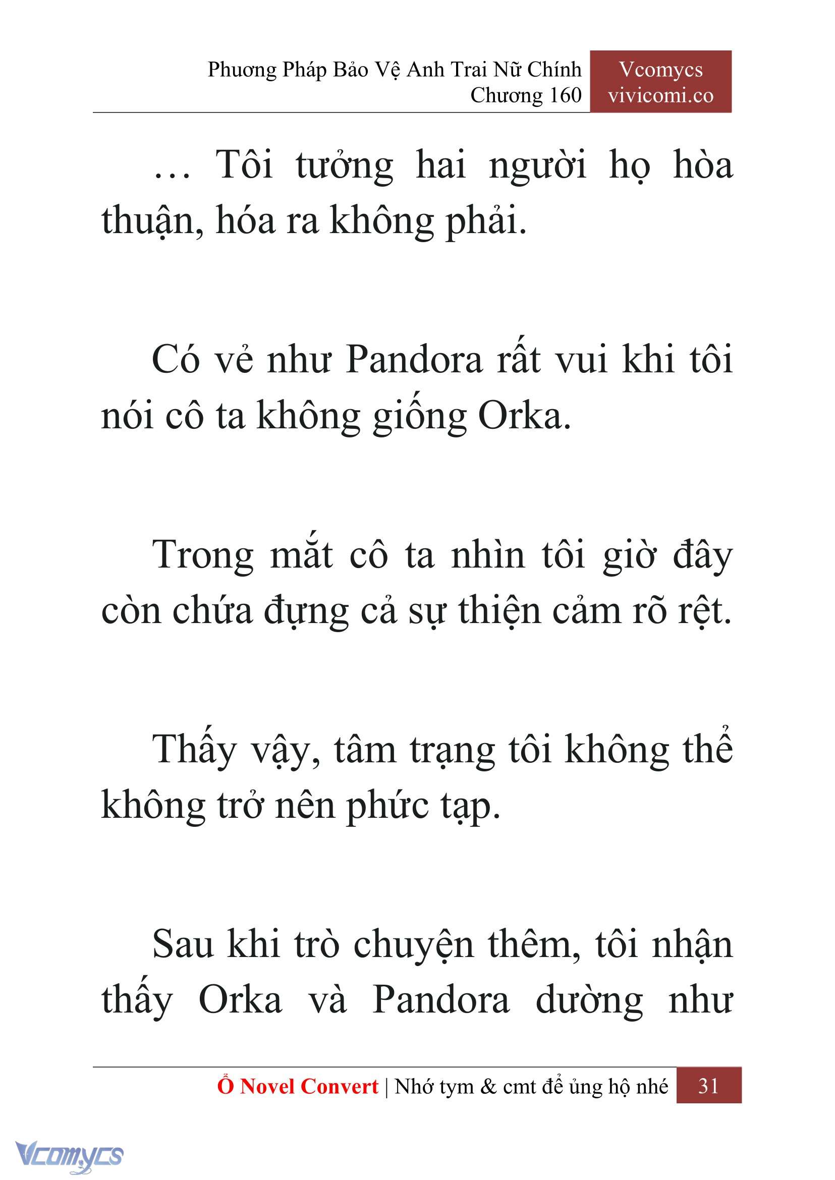 [Novel] Phương Pháp Bảo Vệ Anh Trai Nữ Chính Chap 160 - Trang 2