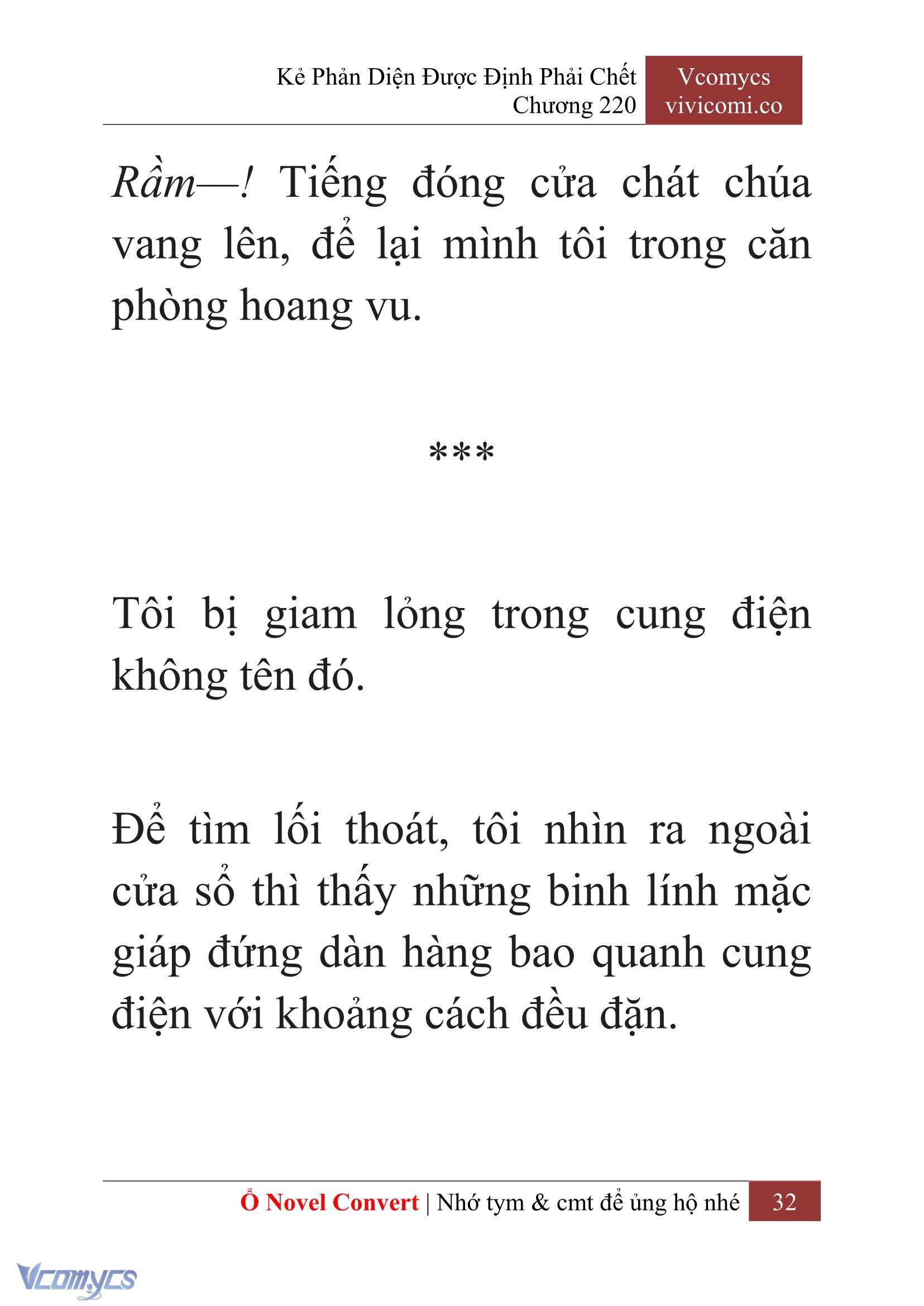 [Novel] Kẻ Phản Diện Được Định Phải Chết Chap 220 - Trang 2