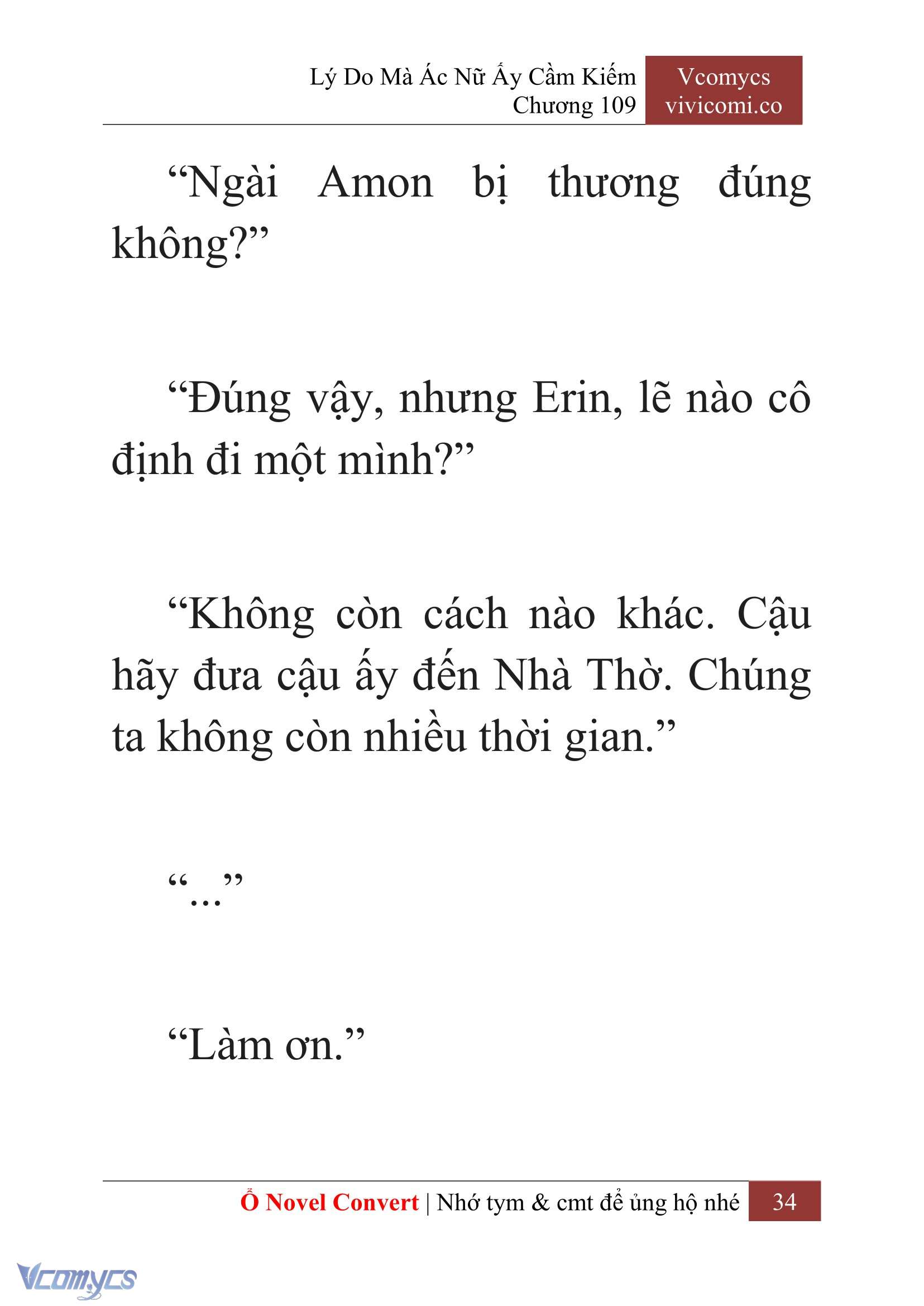 [Novel] Lý Do Mà Ác Nữ Ấy Cầm Kiếm Chap 109 - Trang 2