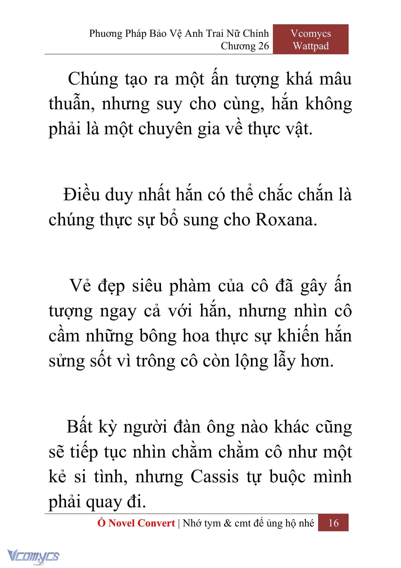 [Novel] Phương Pháp Bảo Vệ Anh Trai Nữ Chính Chap 26 - Trang 2