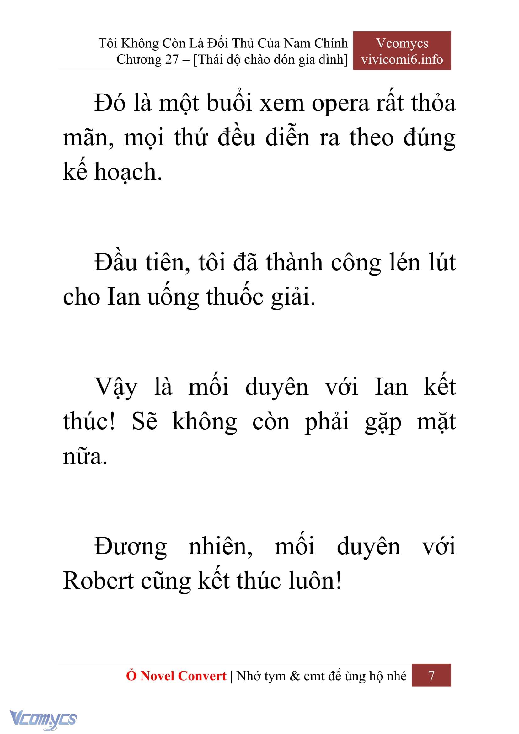 [Novel] Tôi Không Còn Là Đối Thủ Của Nam Chính Chap 27 - Trang 2