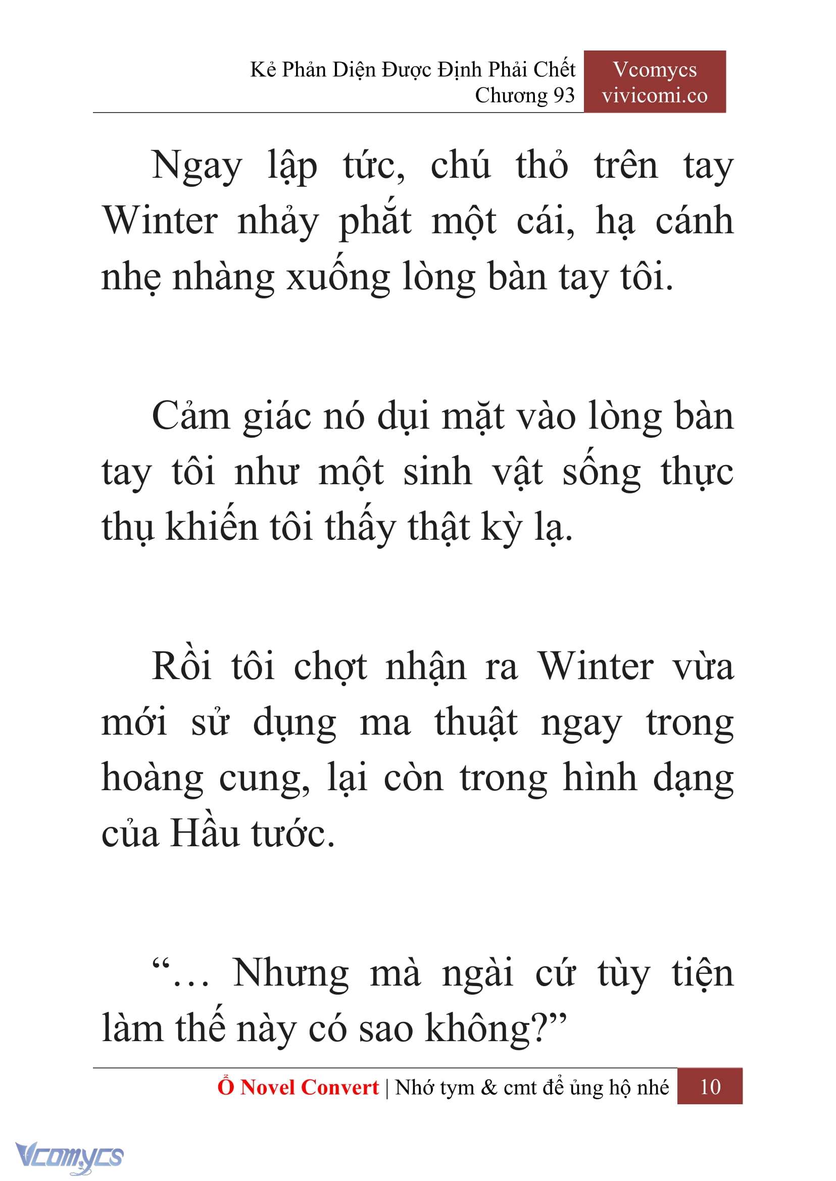 [Novel] Kẻ Phản Diện Được Định Phải Chết Chap 93 - Trang 2