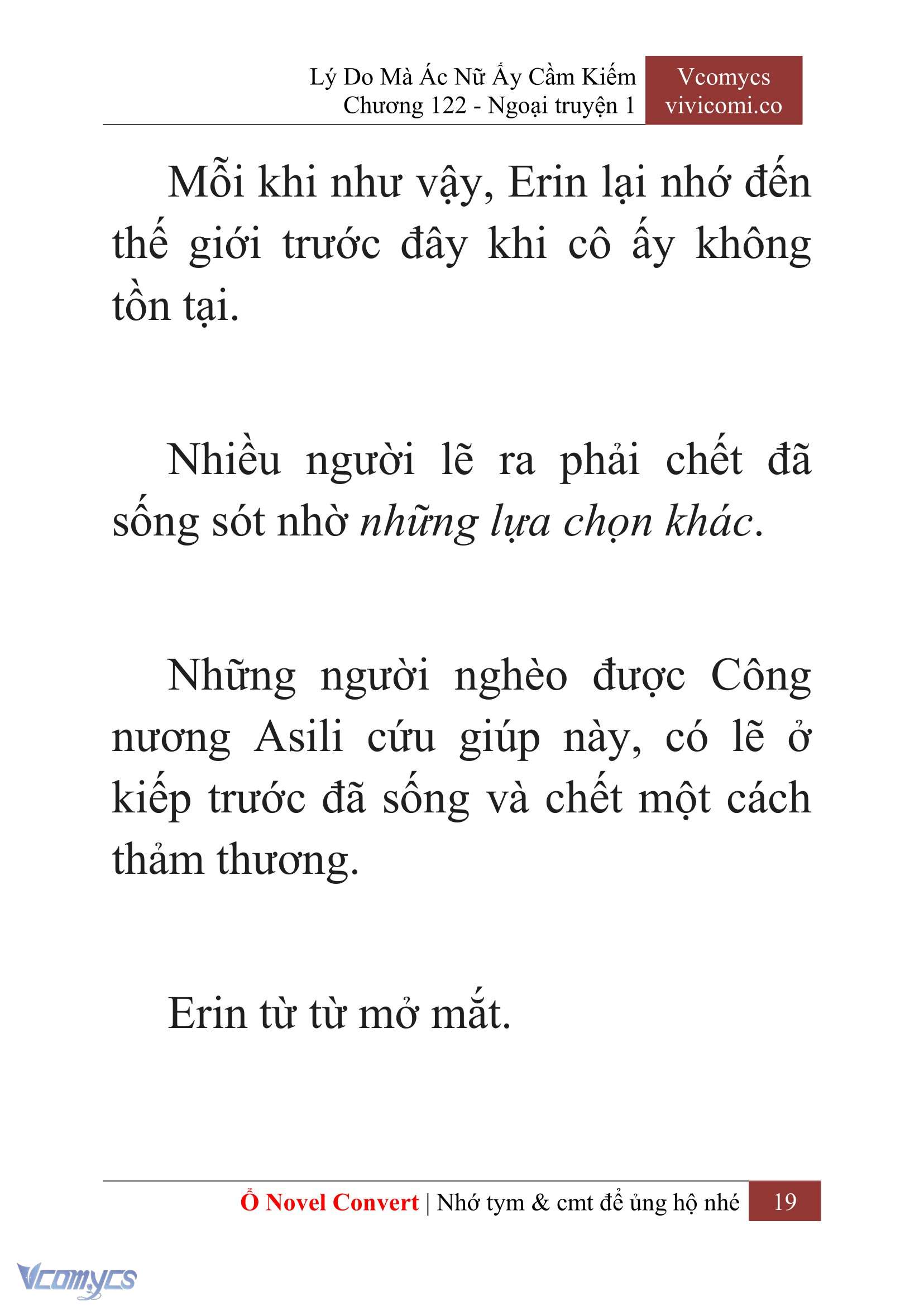 [Novel] Lý Do Mà Ác Nữ Ấy Cầm Kiếm Chap 122 - Trang 2