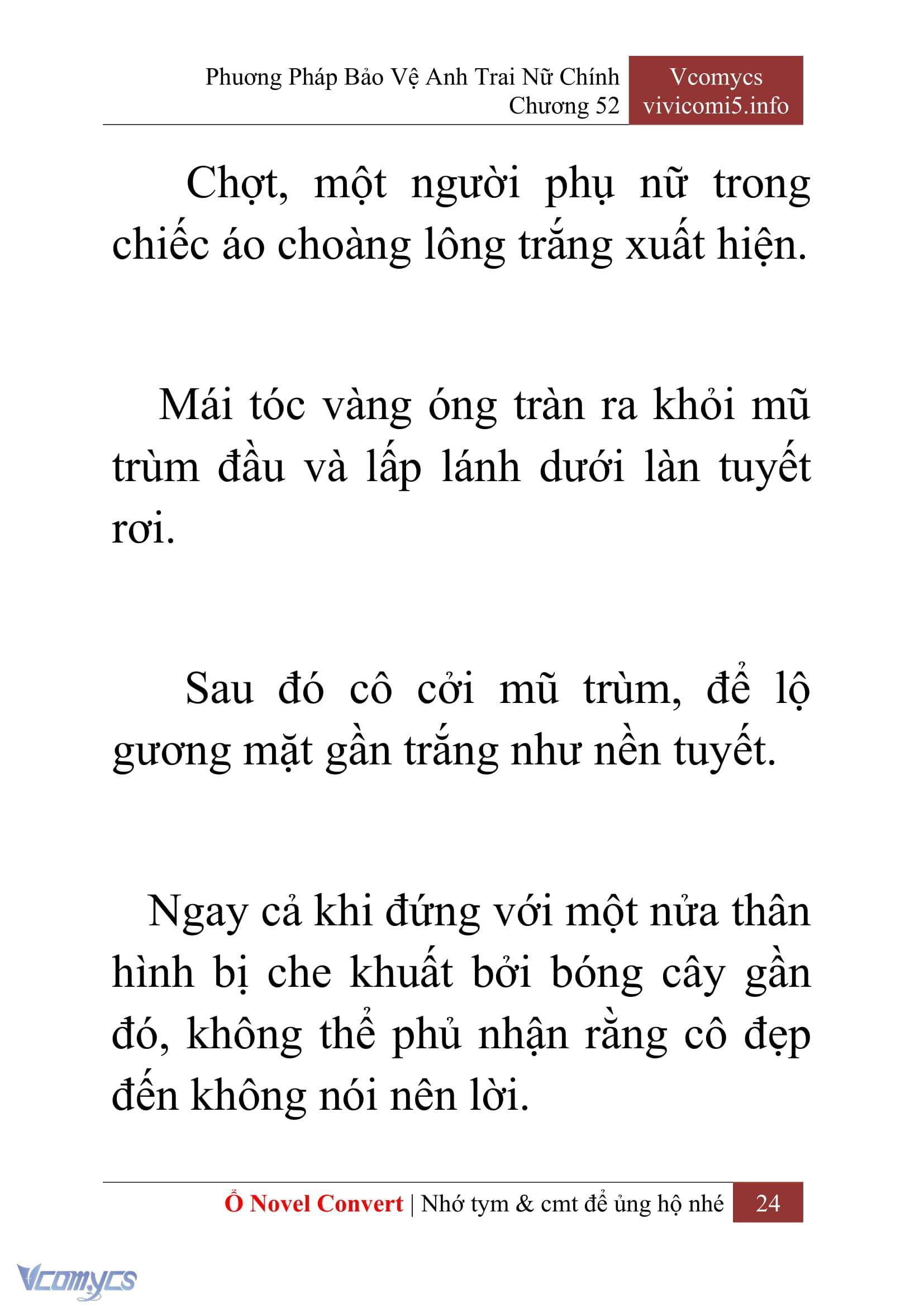 [Novel] Phương Pháp Bảo Vệ Anh Trai Nữ Chính Chap 52 - Trang 2
