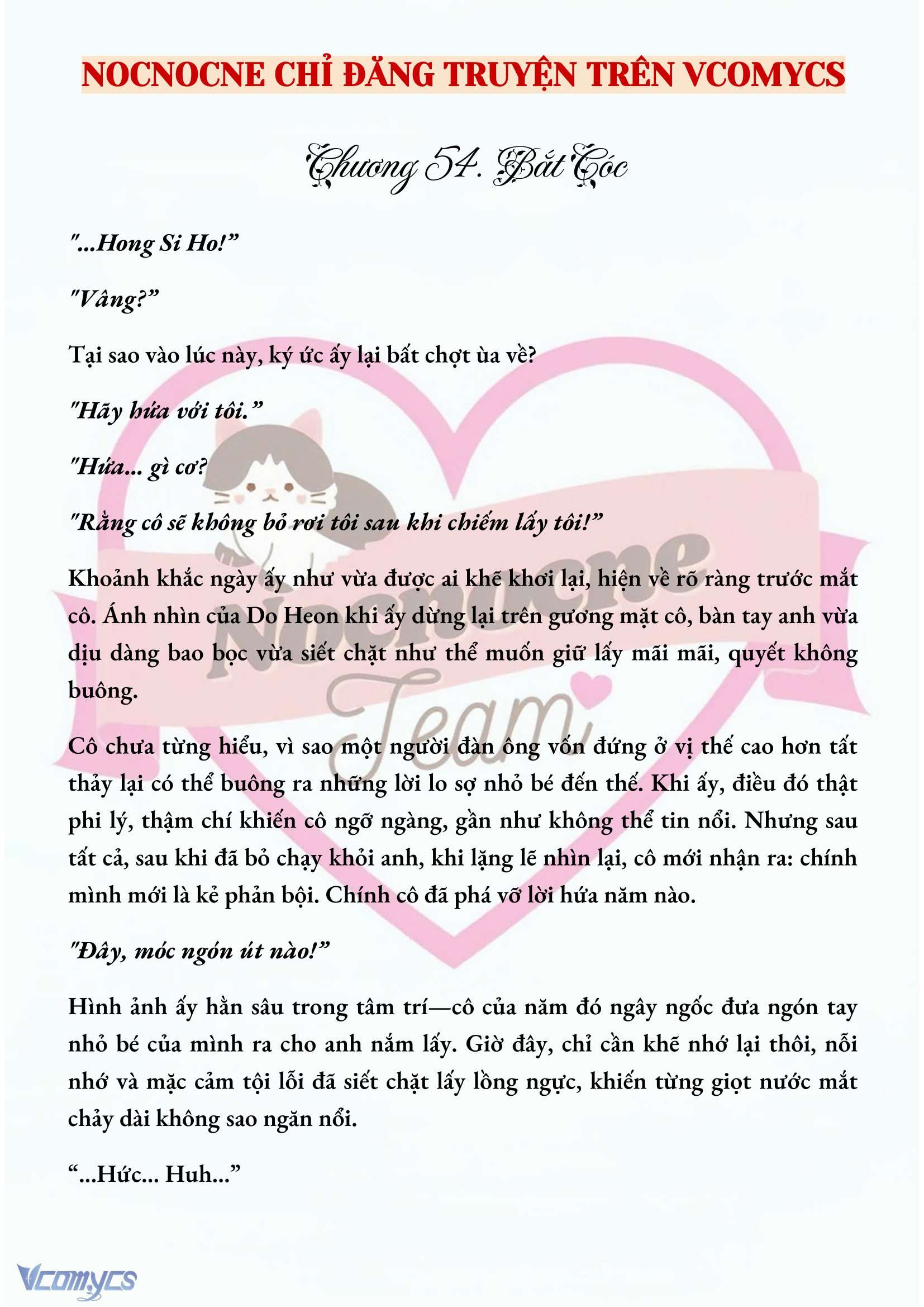 [FULL] [NOVEL] MANG THAI, CƯỠNG ĐOẠT Chap 54 - Trang 2