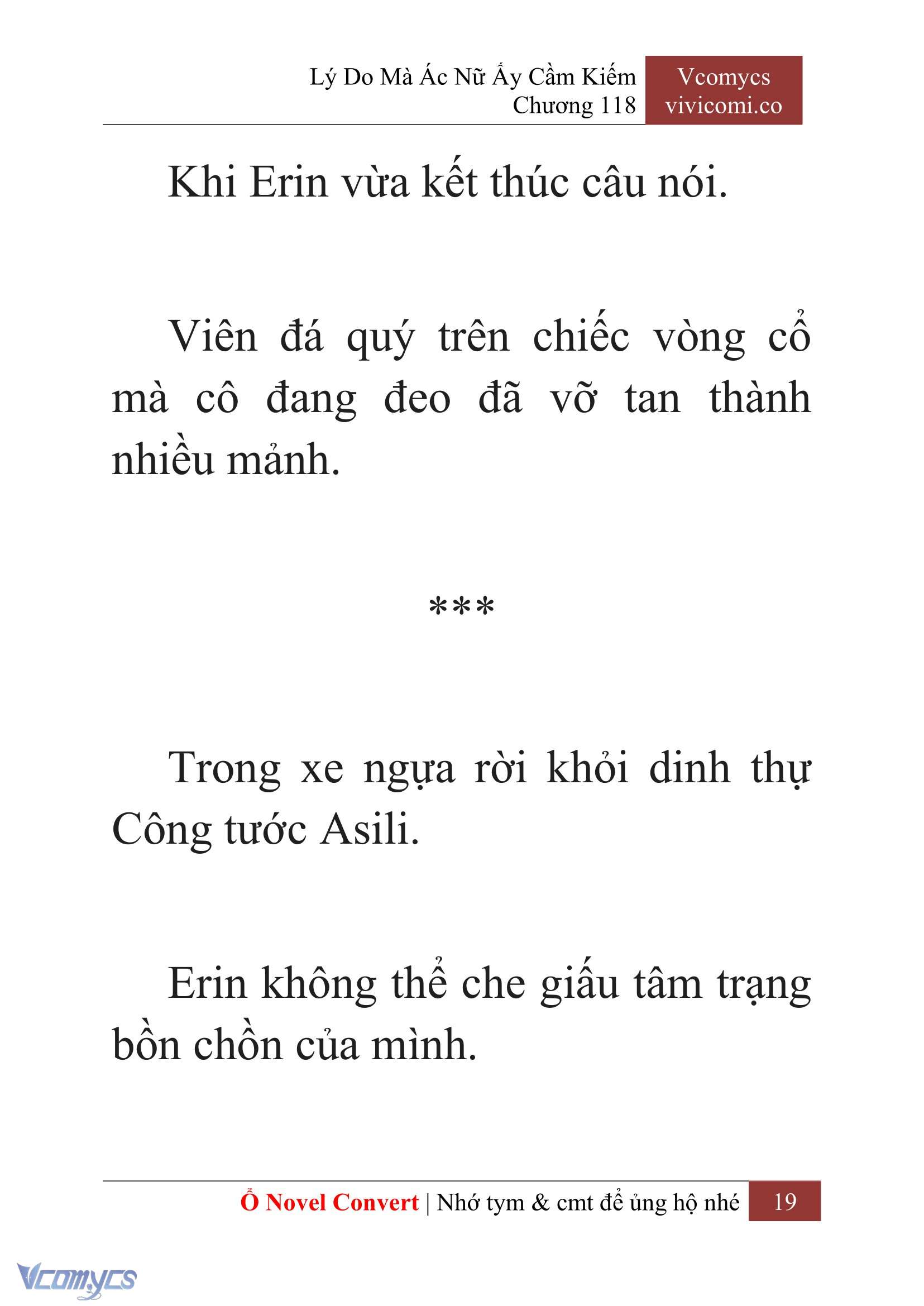 [Novel] Lý Do Mà Ác Nữ Ấy Cầm Kiếm Chap 118 - Trang 2