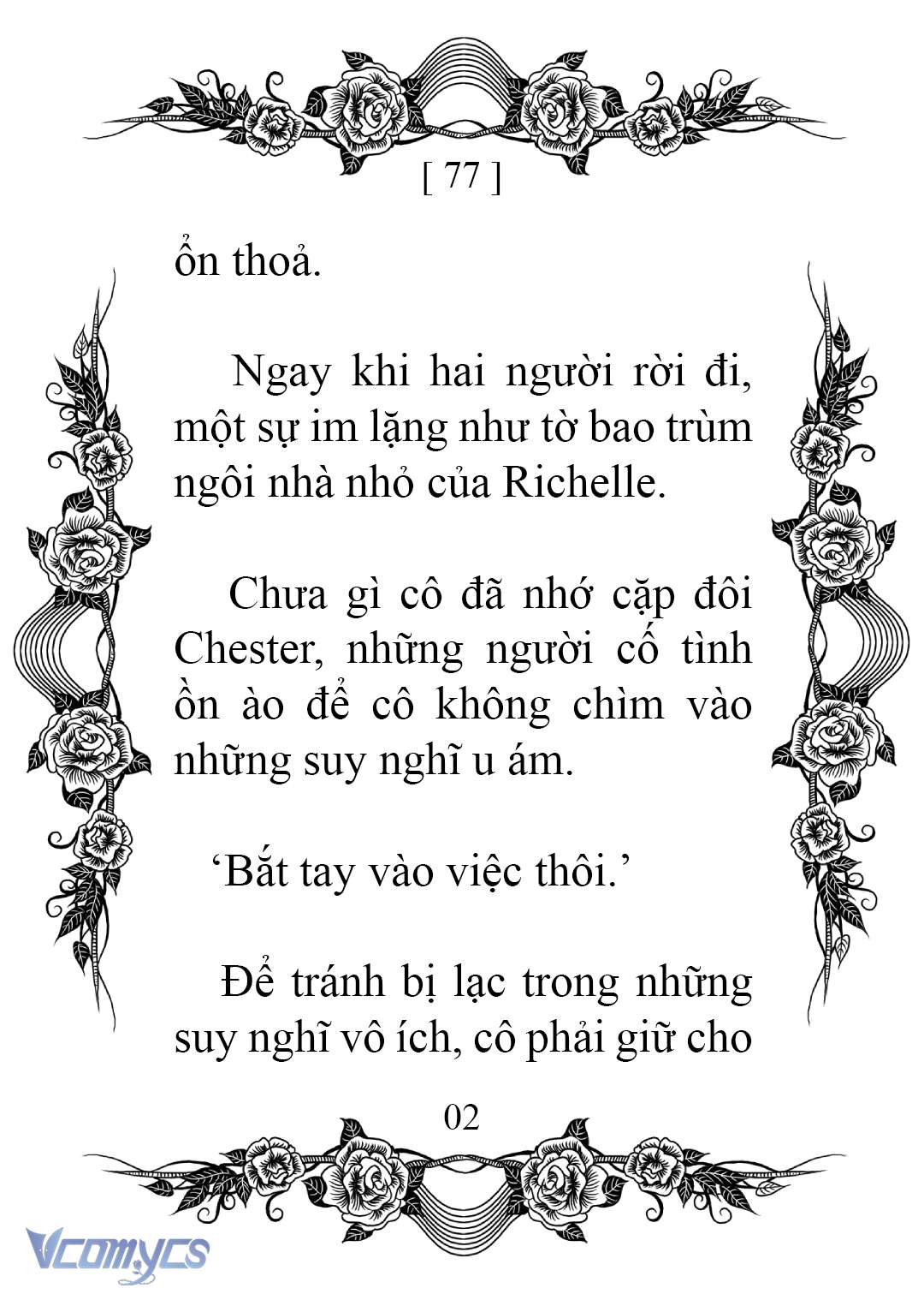 [Novel] Chào Mừng Đến Với Dinh Thự Hoa Hồng Chap 77 - Trang 2