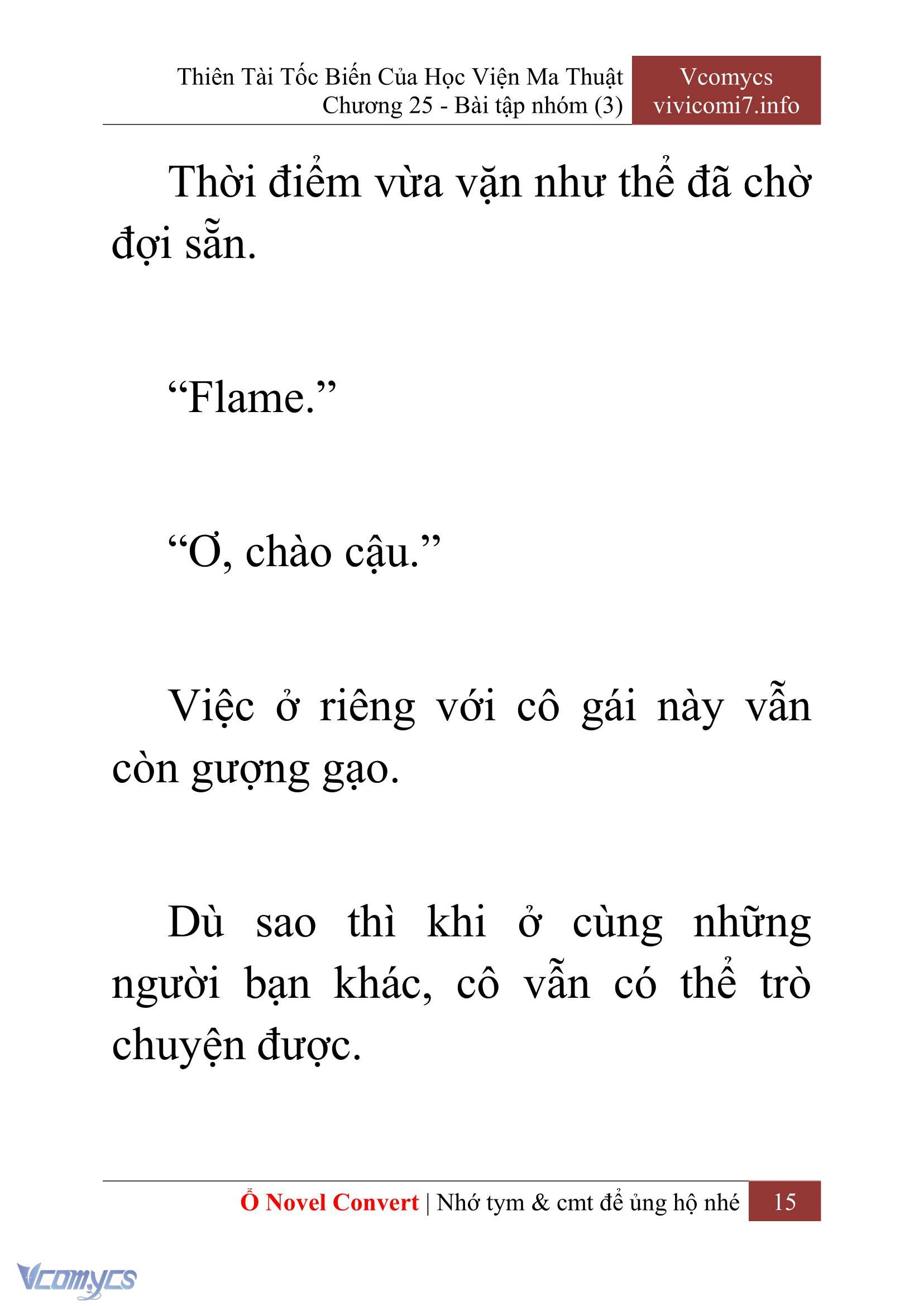 [Novel] Thiên Tài Tốc Biến Của Học Viện Ma Thuật Chap 25 - Trang 2