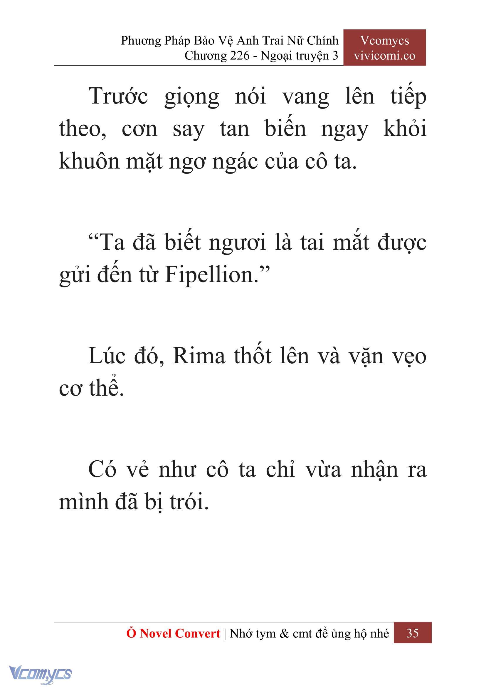 [Novel] Phương Pháp Bảo Vệ Anh Trai Nữ Chính Chap 226 - Next Chap 227