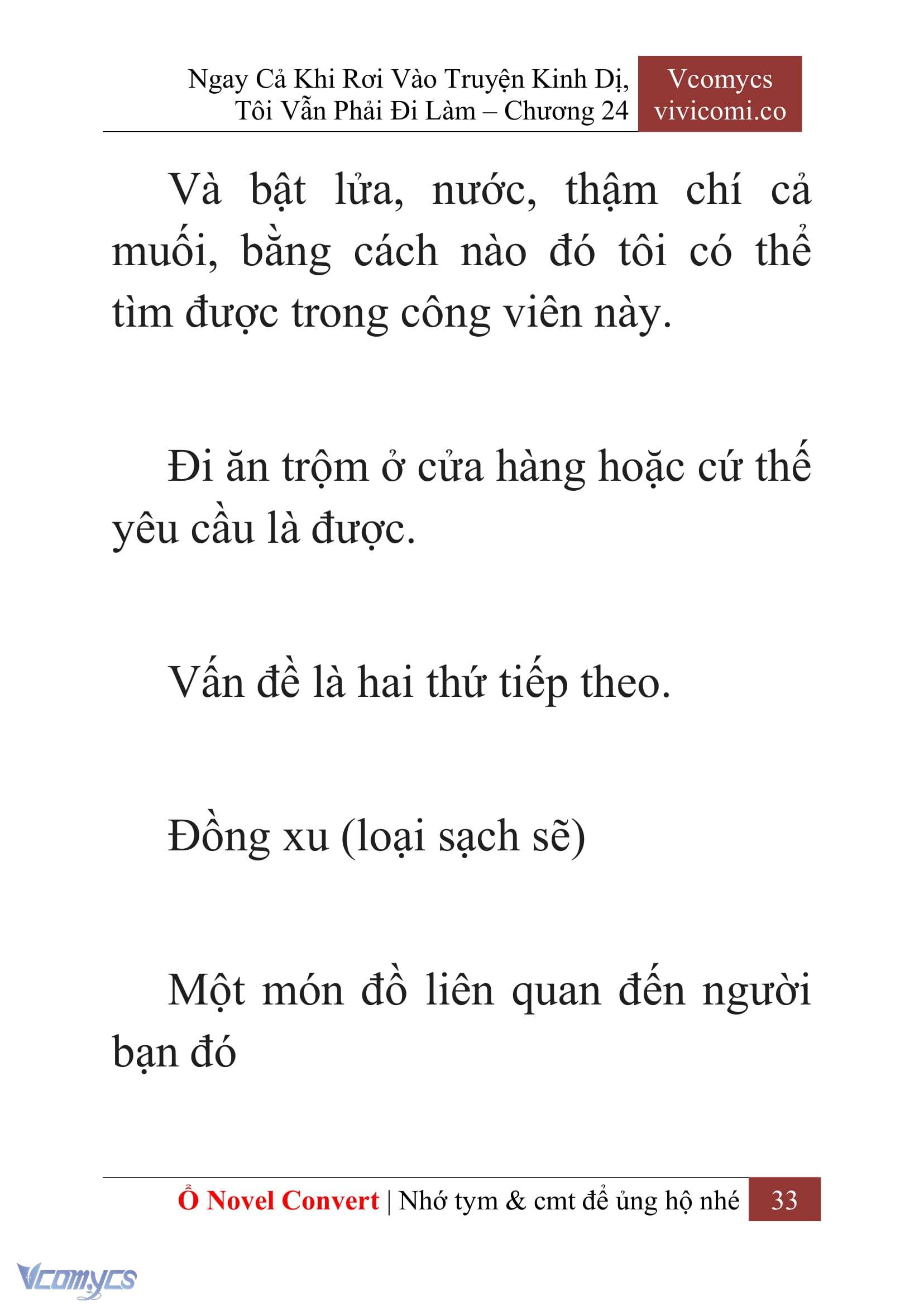 [Novel] Ngay Cả Khi Rơi Vào Truyện Kinh Dị, Tôi Vẫn Phải Đi Làm Chap 24 - Trang 2