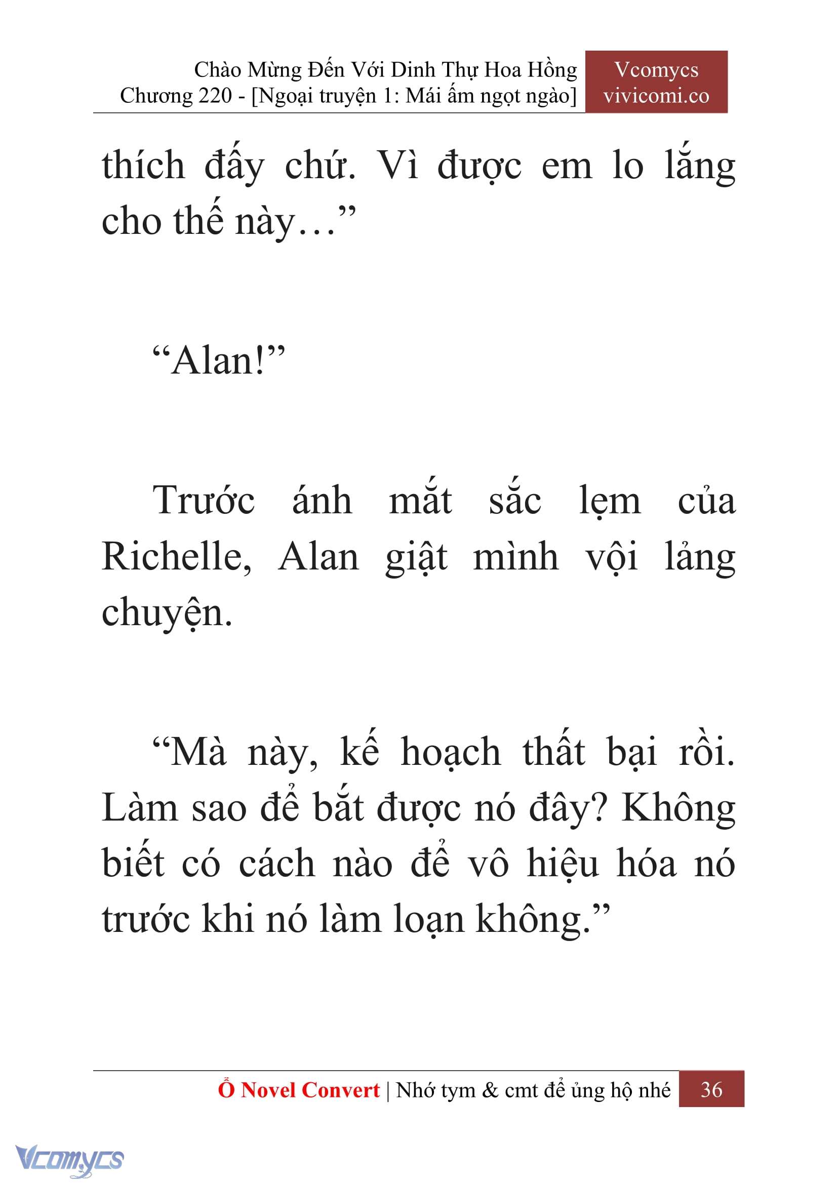 [Novel] Chào Mừng Đến Với Dinh Thự Hoa Hồng Chap 220 - Trang 2