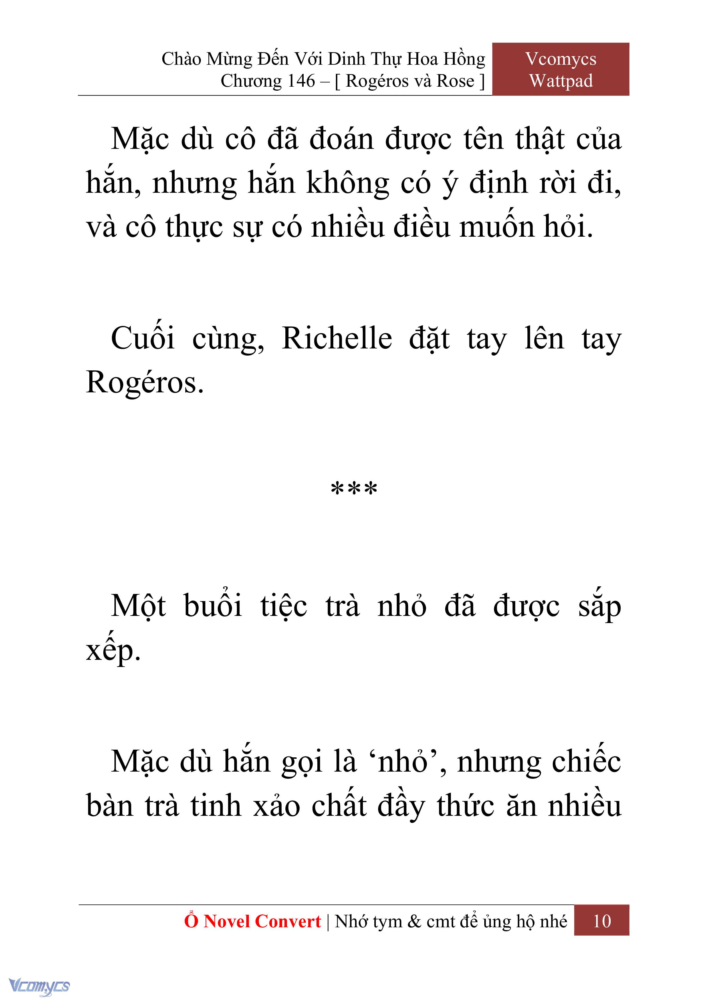[Novel] Chào Mừng Đến Với Dinh Thự Hoa Hồng Chap 146 - Trang 2
