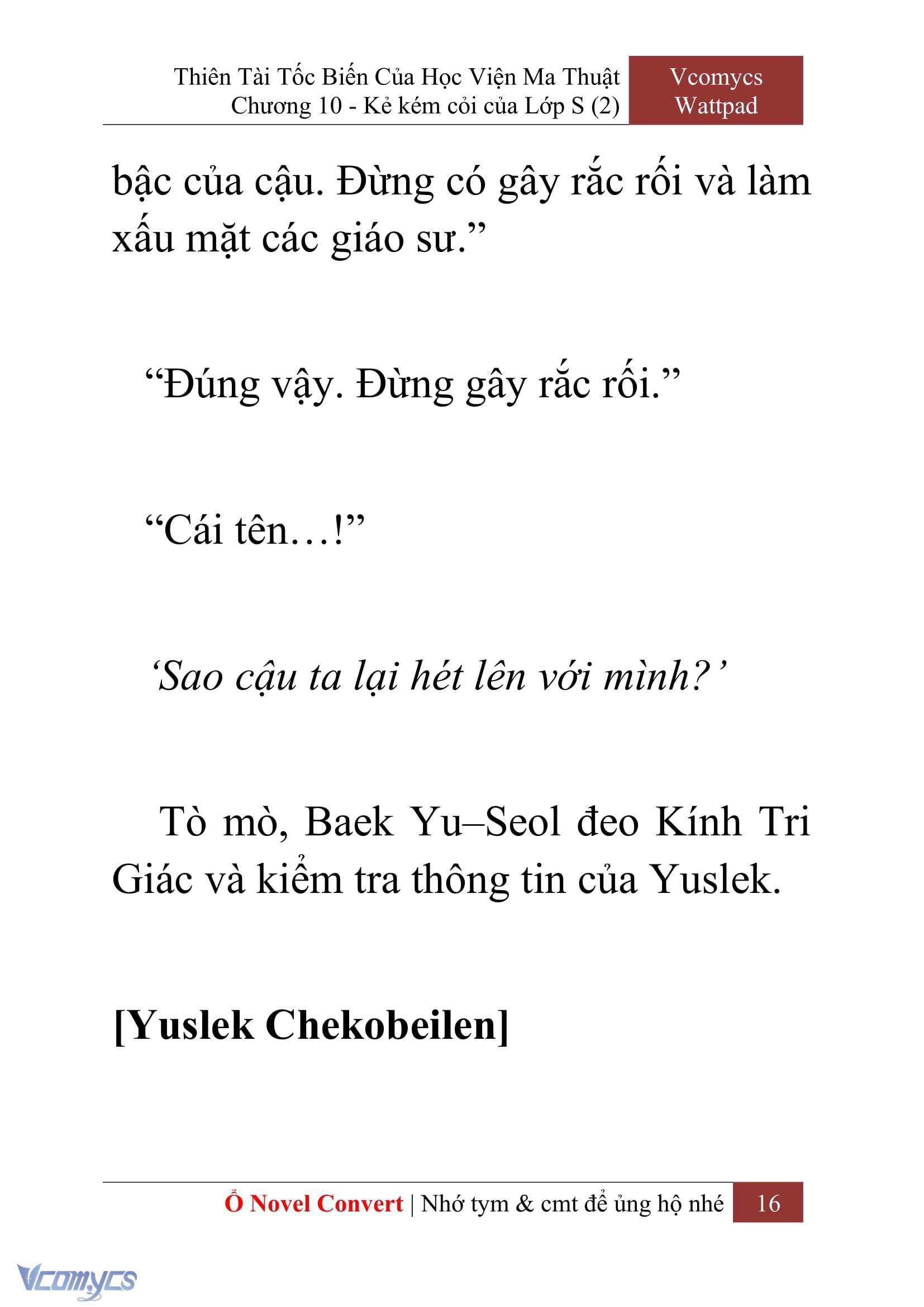 [Novel] Thiên Tài Tốc Biến Của Học Viện Ma Thuật Chap 10 - Trang 2