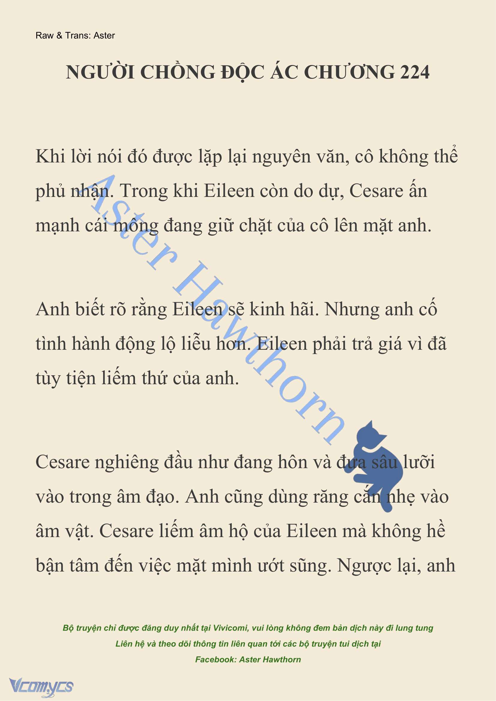 [NOVEL] Người Chồng Độc Ác Chap 224 - Trang 2