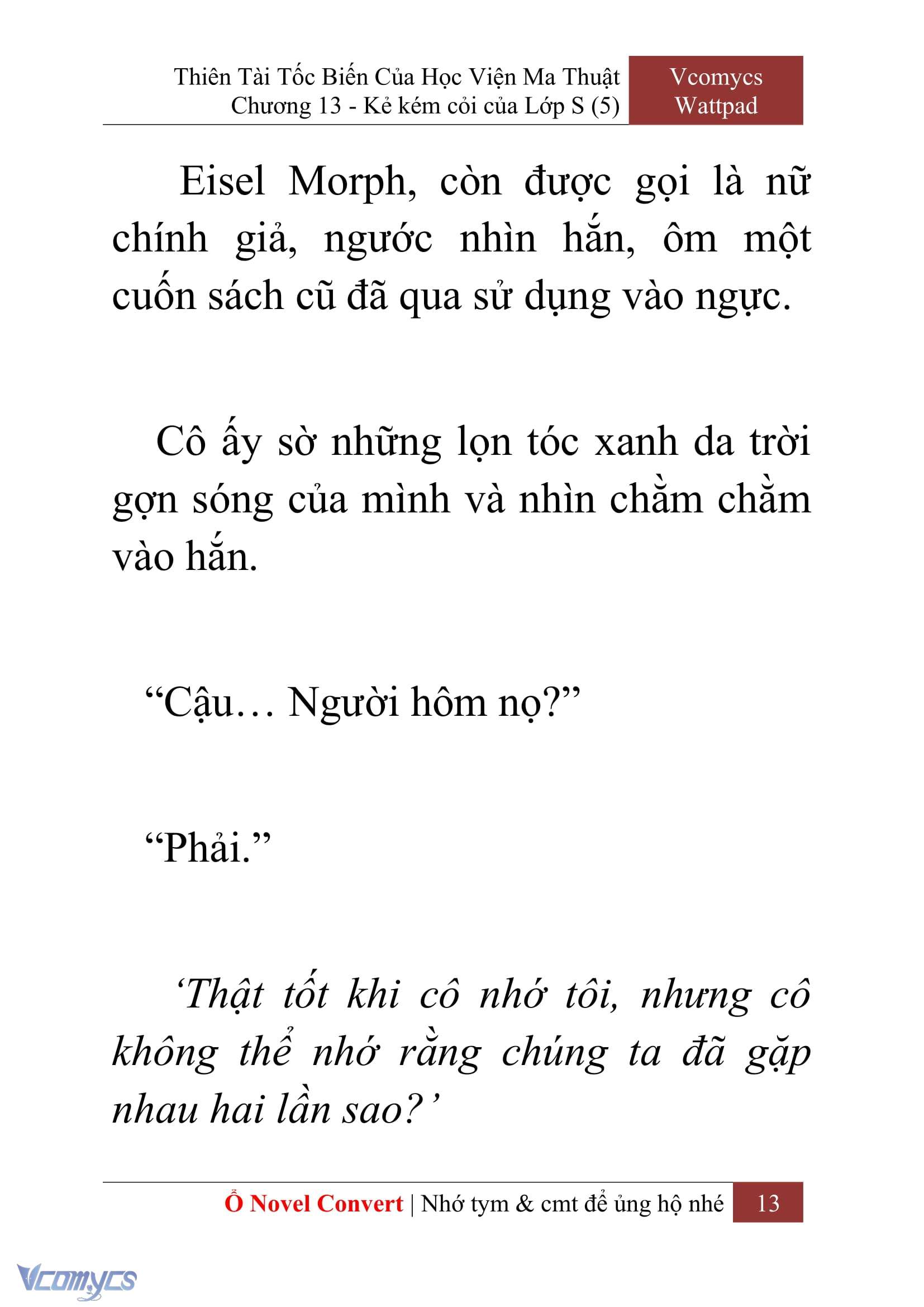 [Novel] Thiên Tài Tốc Biến Của Học Viện Ma Thuật Chap 13 - Trang 2