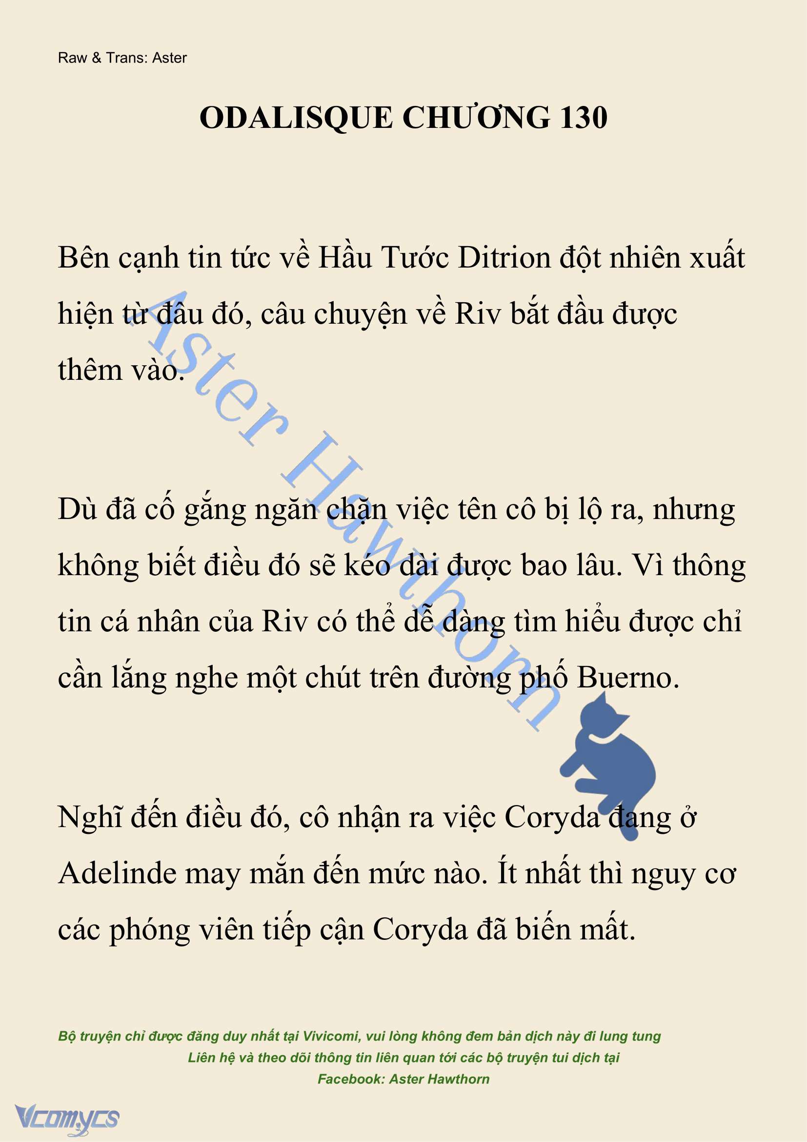 [NOVEL] Odalisque Chap 130 - Next Chap 131