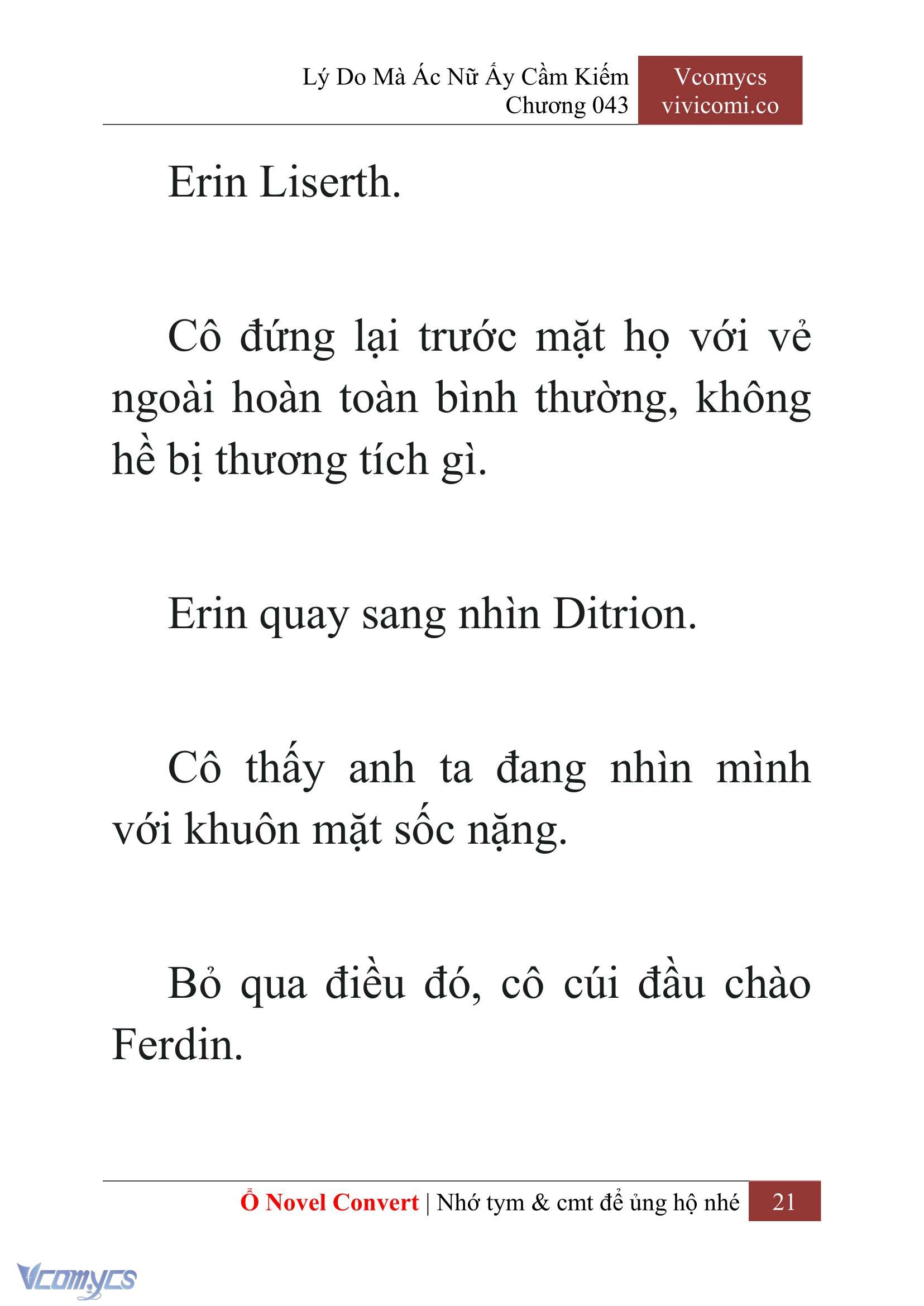 [Novel] Lý Do Mà Ác Nữ Ấy Cầm Kiếm Chap 43 - Trang 2