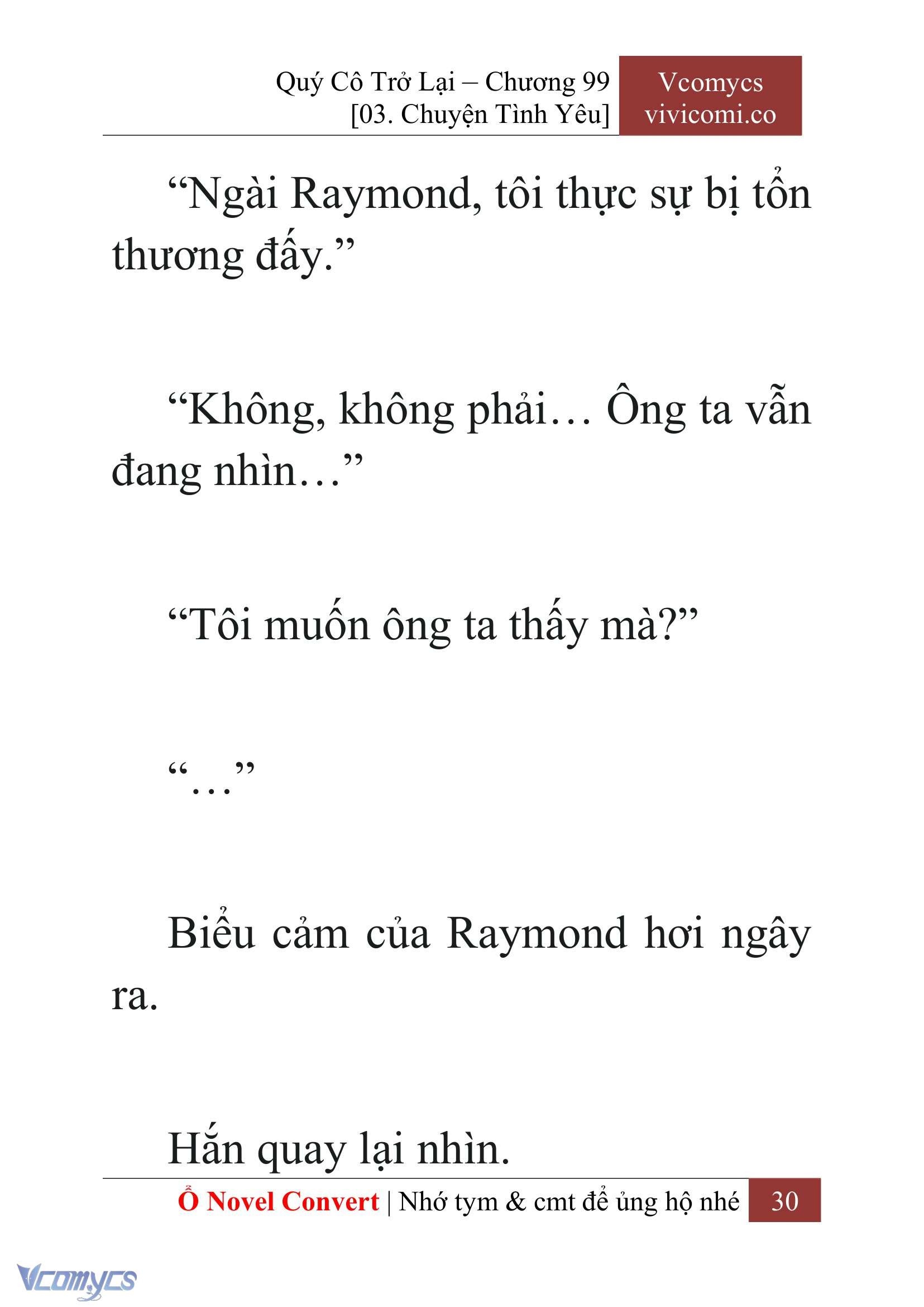 [Novel] Quý Cô Trở Lại Chap 99 - Trang 2