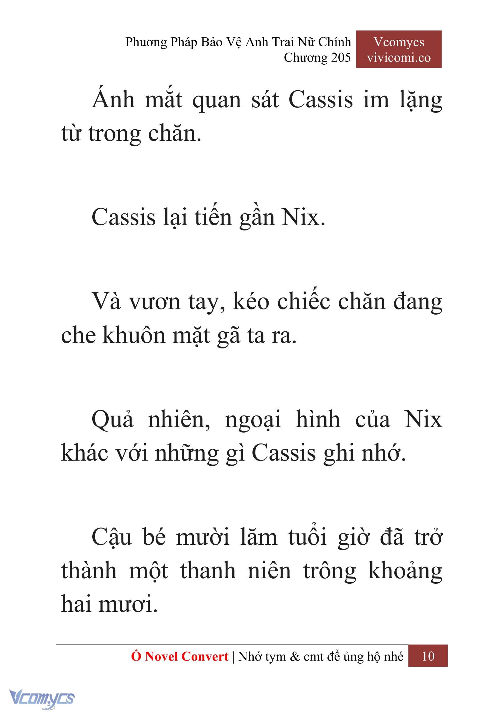 [Novel] Phương Pháp Bảo Vệ Anh Trai Nữ Chính Chap 205 - Trang 2