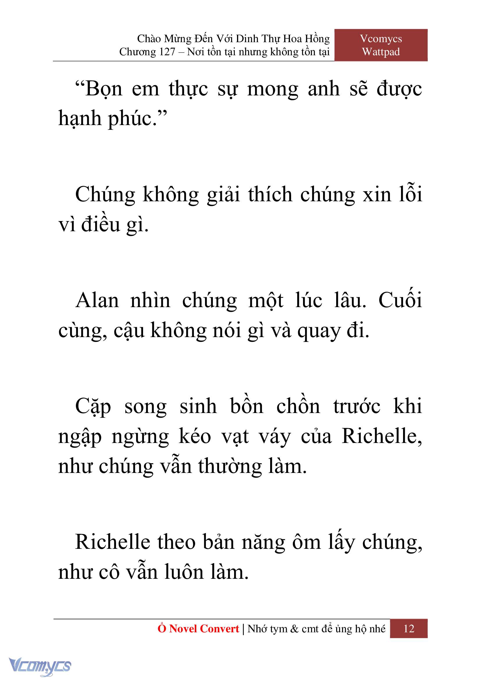 [Novel] Chào Mừng Đến Với Dinh Thự Hoa Hồng Chap 127 - Trang 2